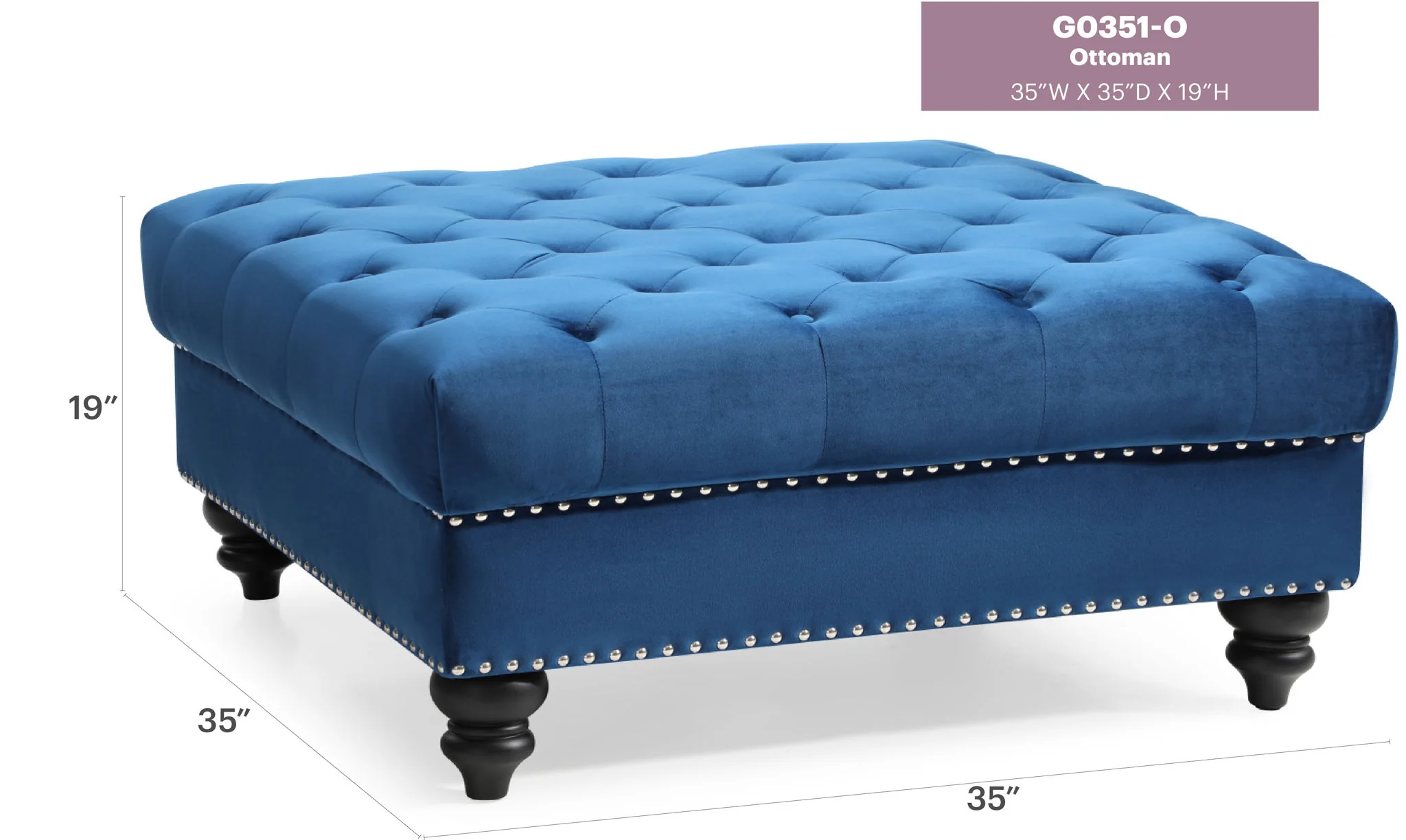 Soft Charming Traditional Ottoman - Image 9