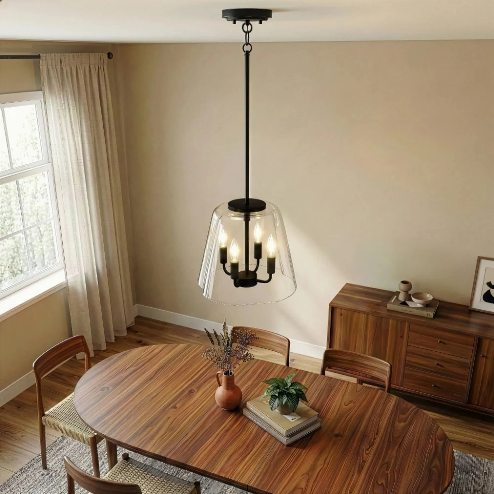 Soiree - 4 Candle Lights Pendant - Image 7
