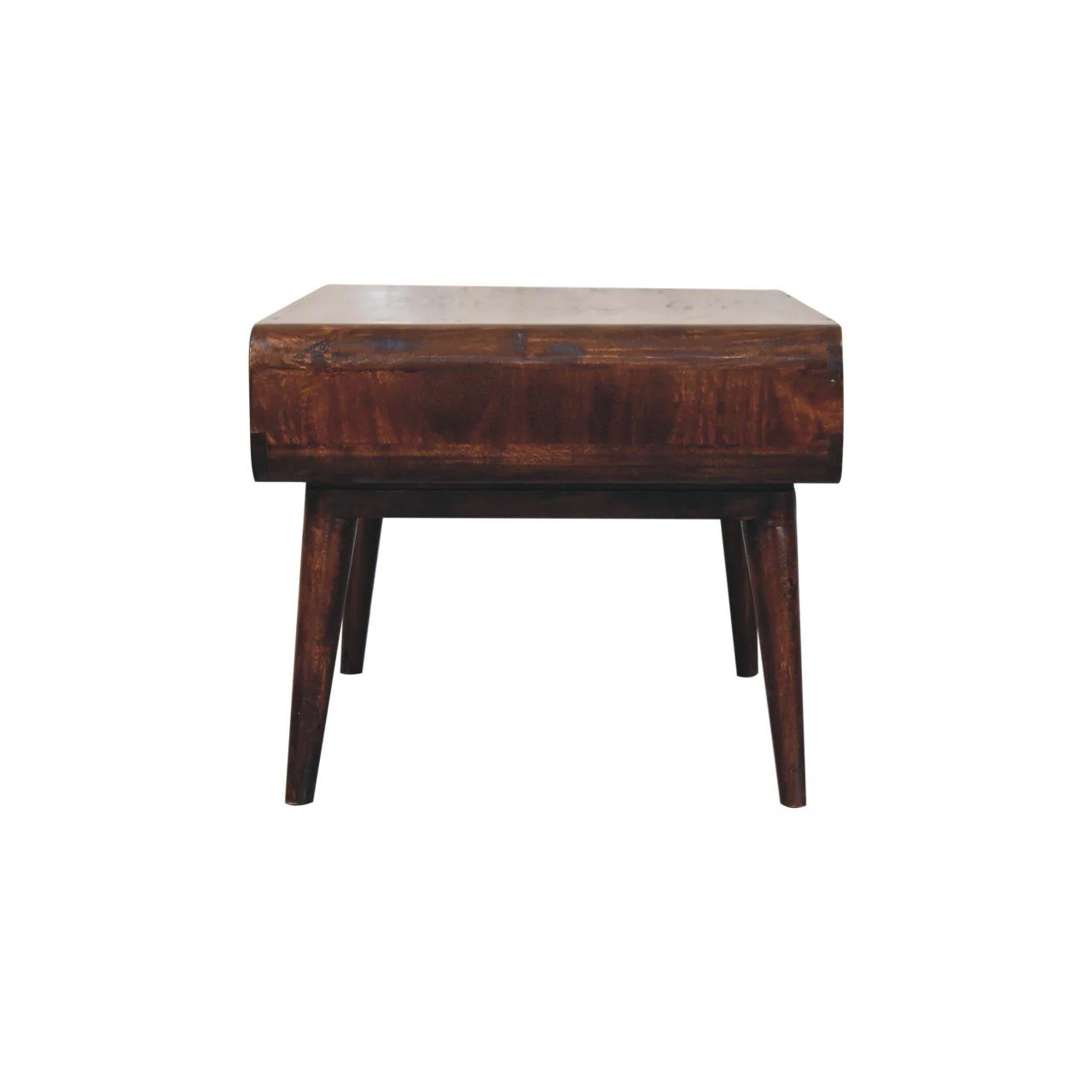 Solid Wood Curved Coffee Table - Image 9