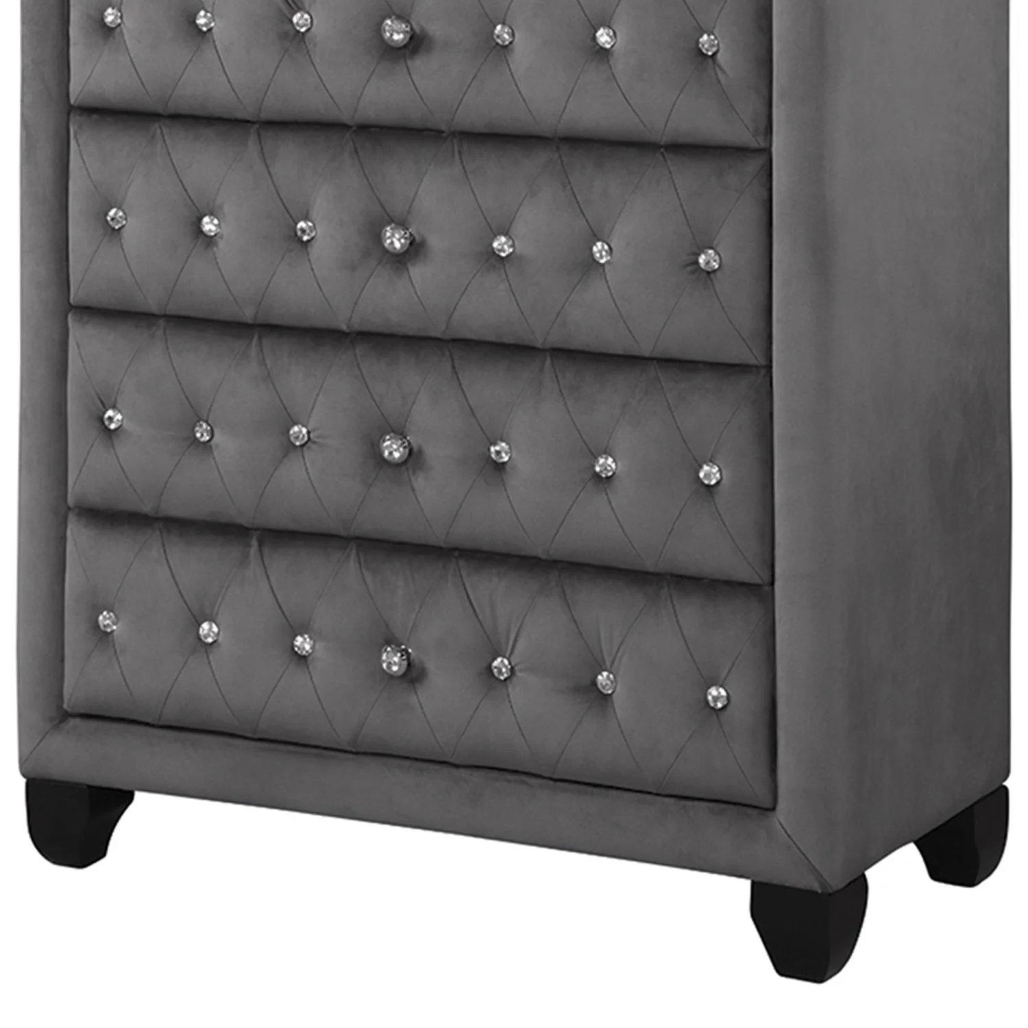 Sophia - 5 Drawer Chest - Gray - Image 4