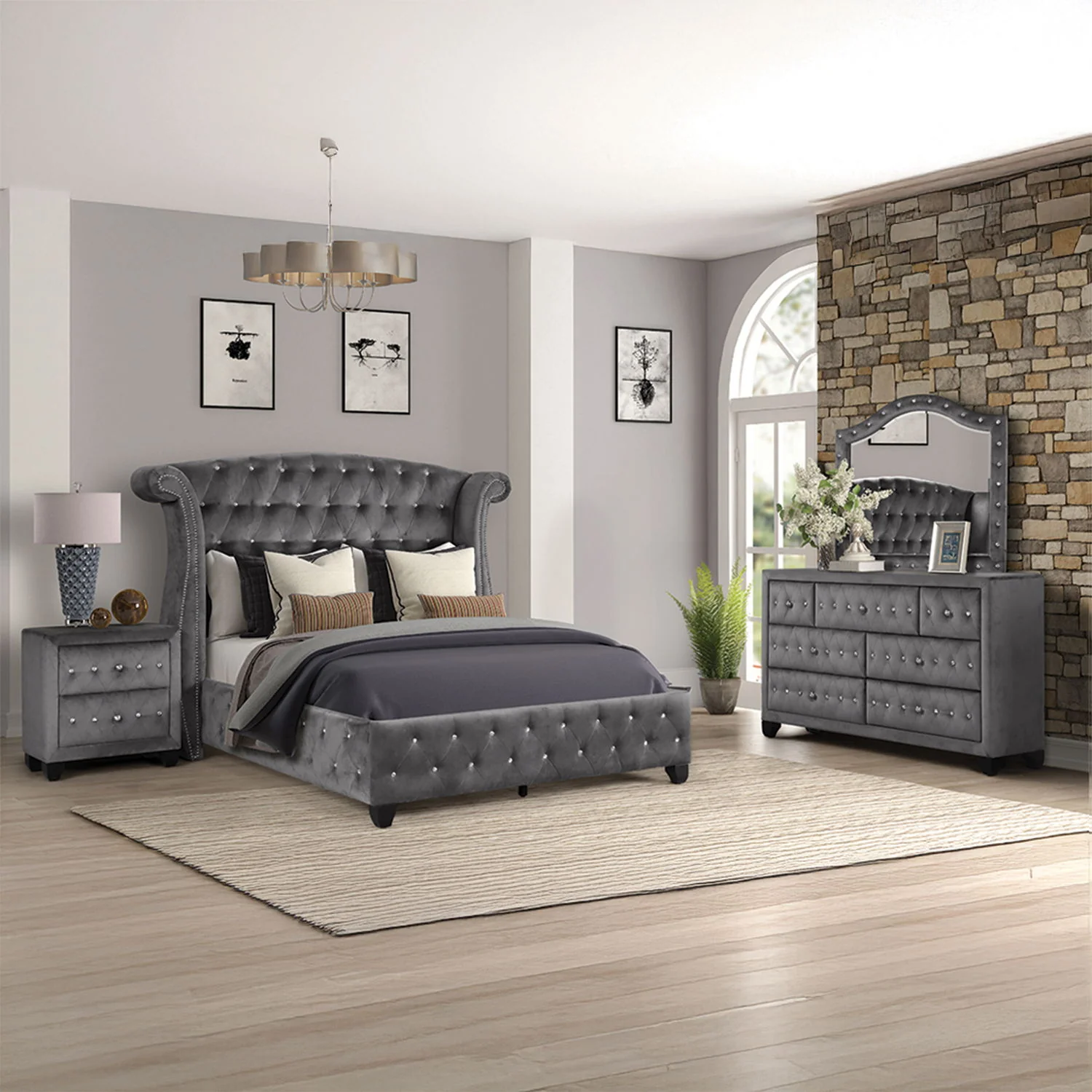 Sophia - 5 Piece Bedroom Set - Image 16