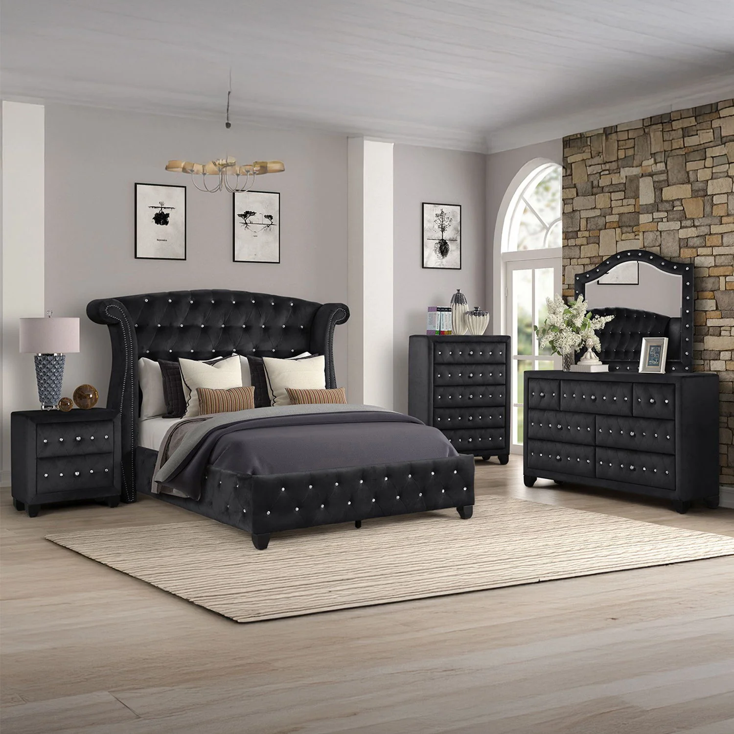 Sophia - 5 Piece Bedroom Set - Image 23