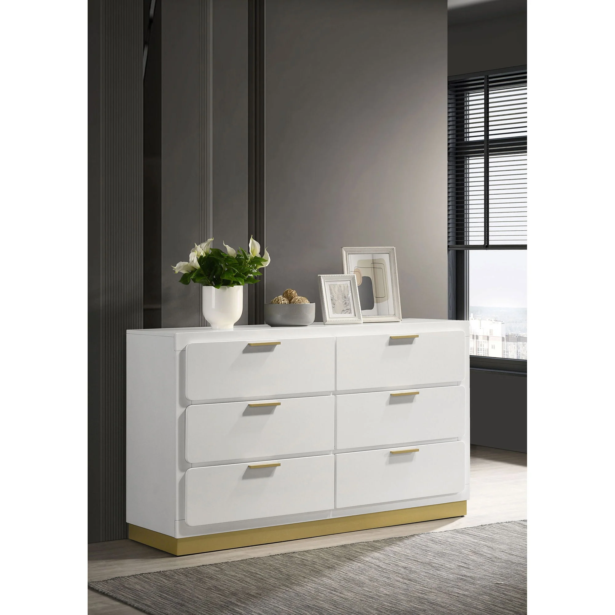Sophia - 6 Drawer Dresser - Image 4