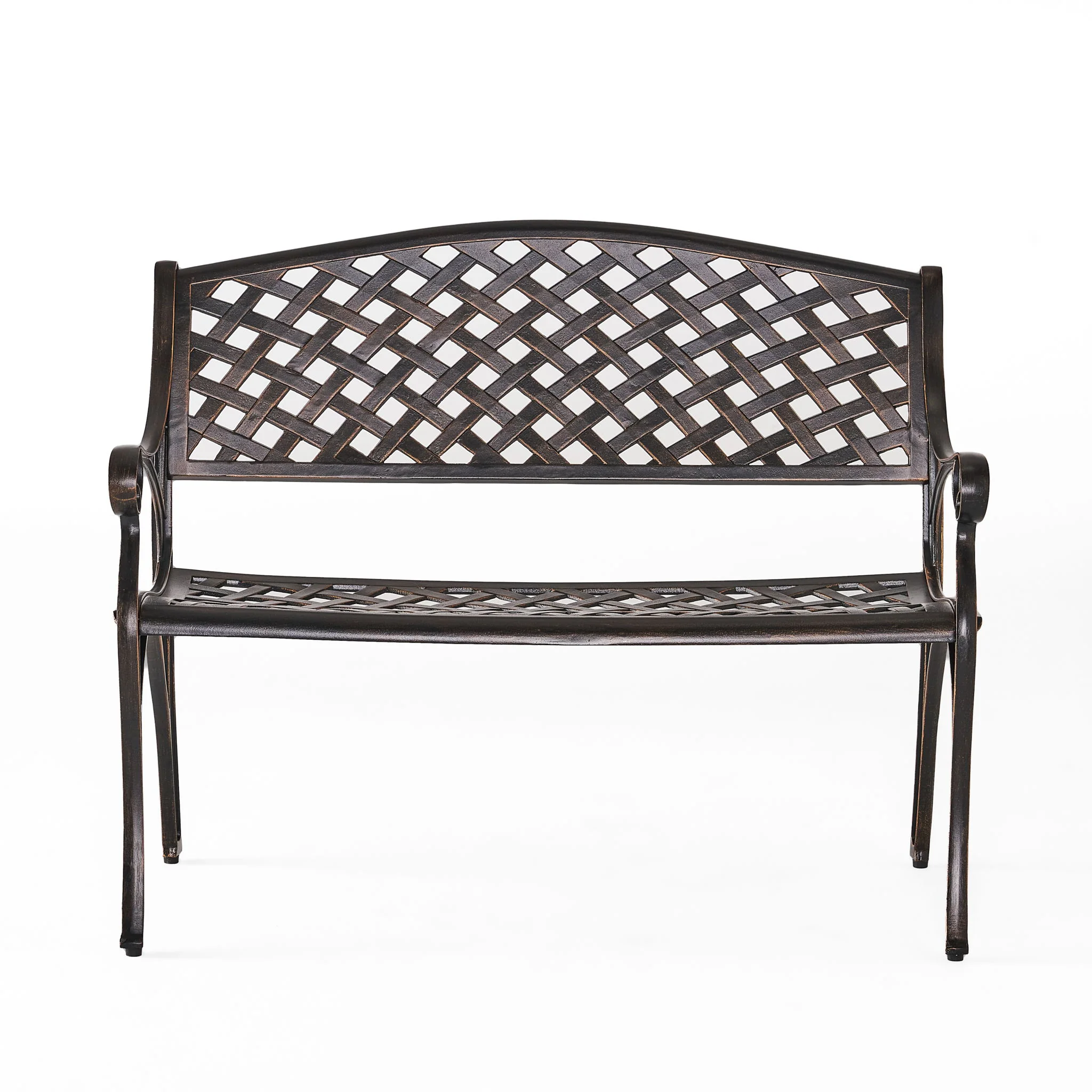 Spencer - Cast Bench - Copper - Image 2