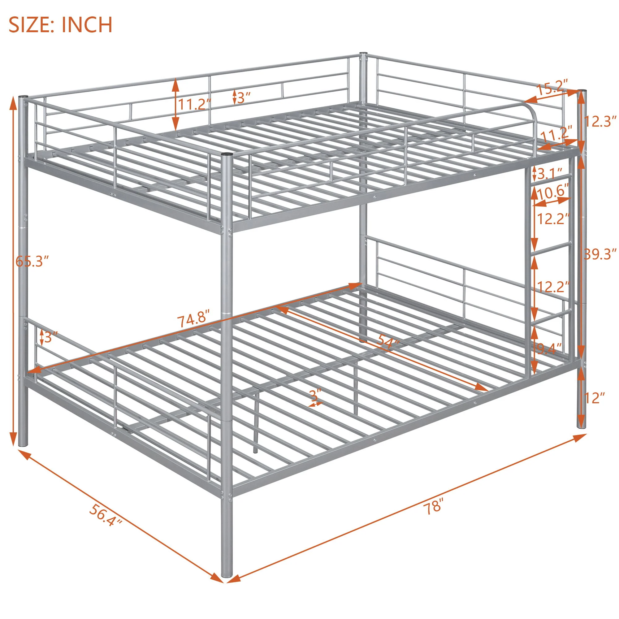 Steel Construction Bunk Bed - Image 77