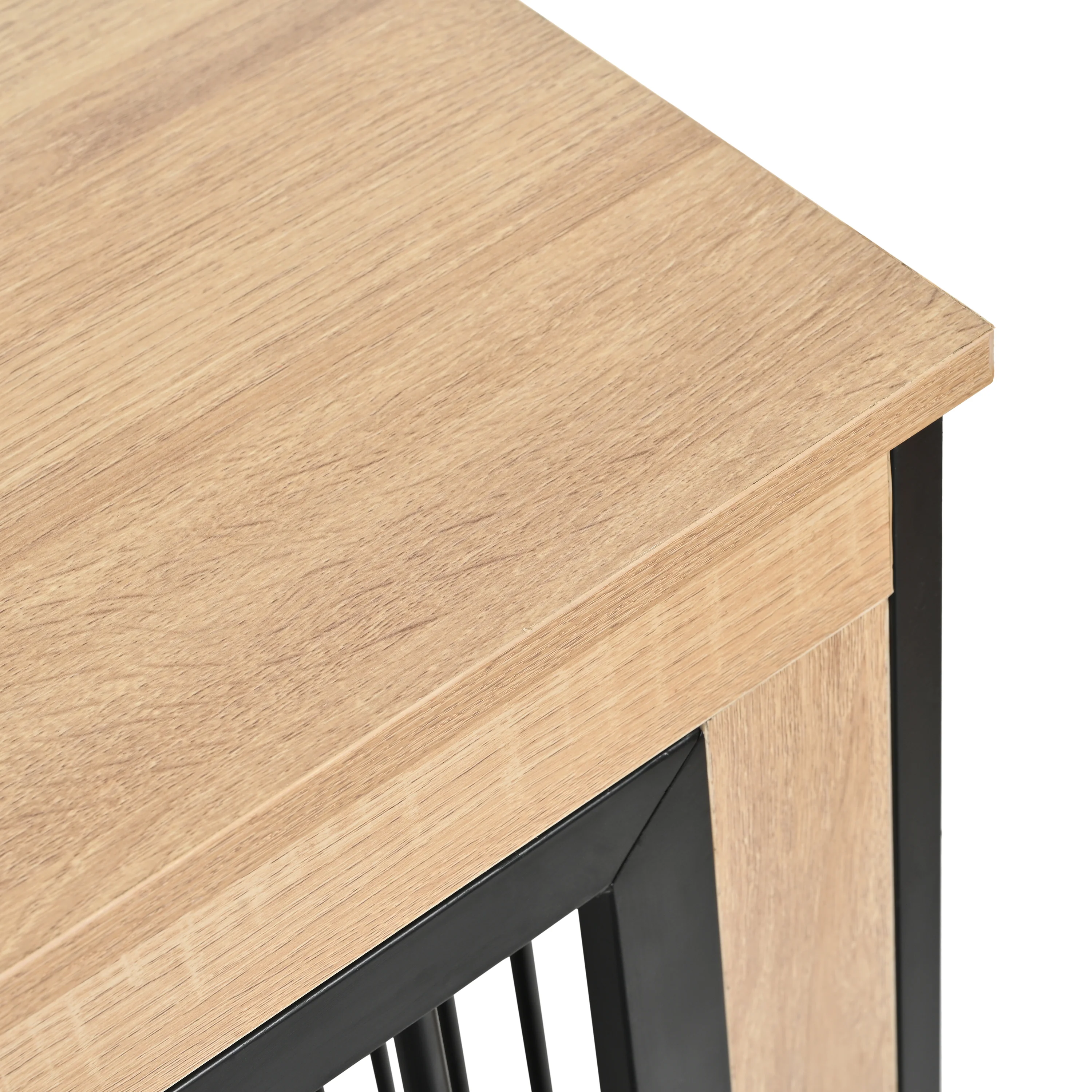 Sterling XL 75-Inch Dual-Suite Dog Crate Furniture with Removable Divider and Dual Trays - Image 13