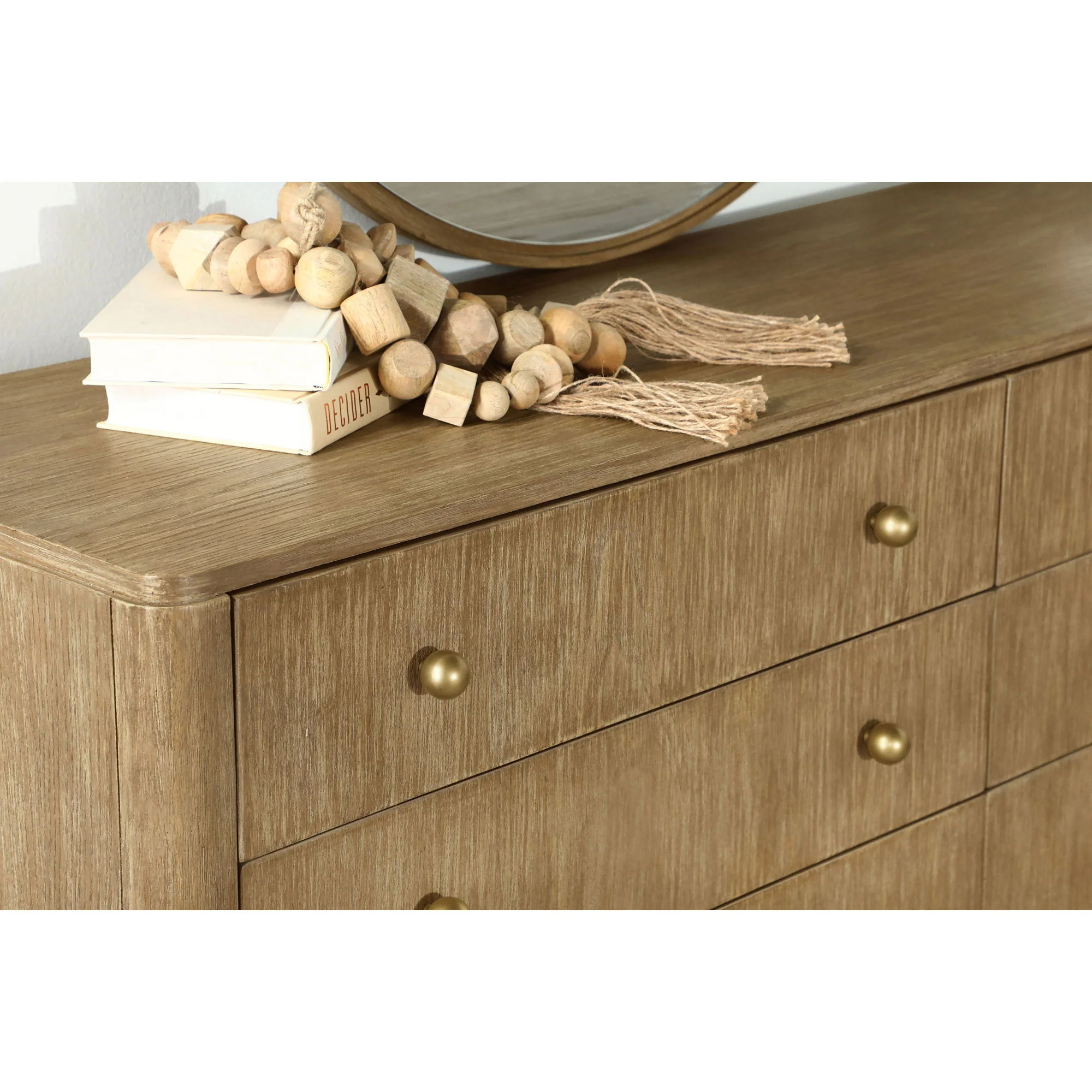 Stevie - Rectangular 8 Dresser - Sand - Image 9