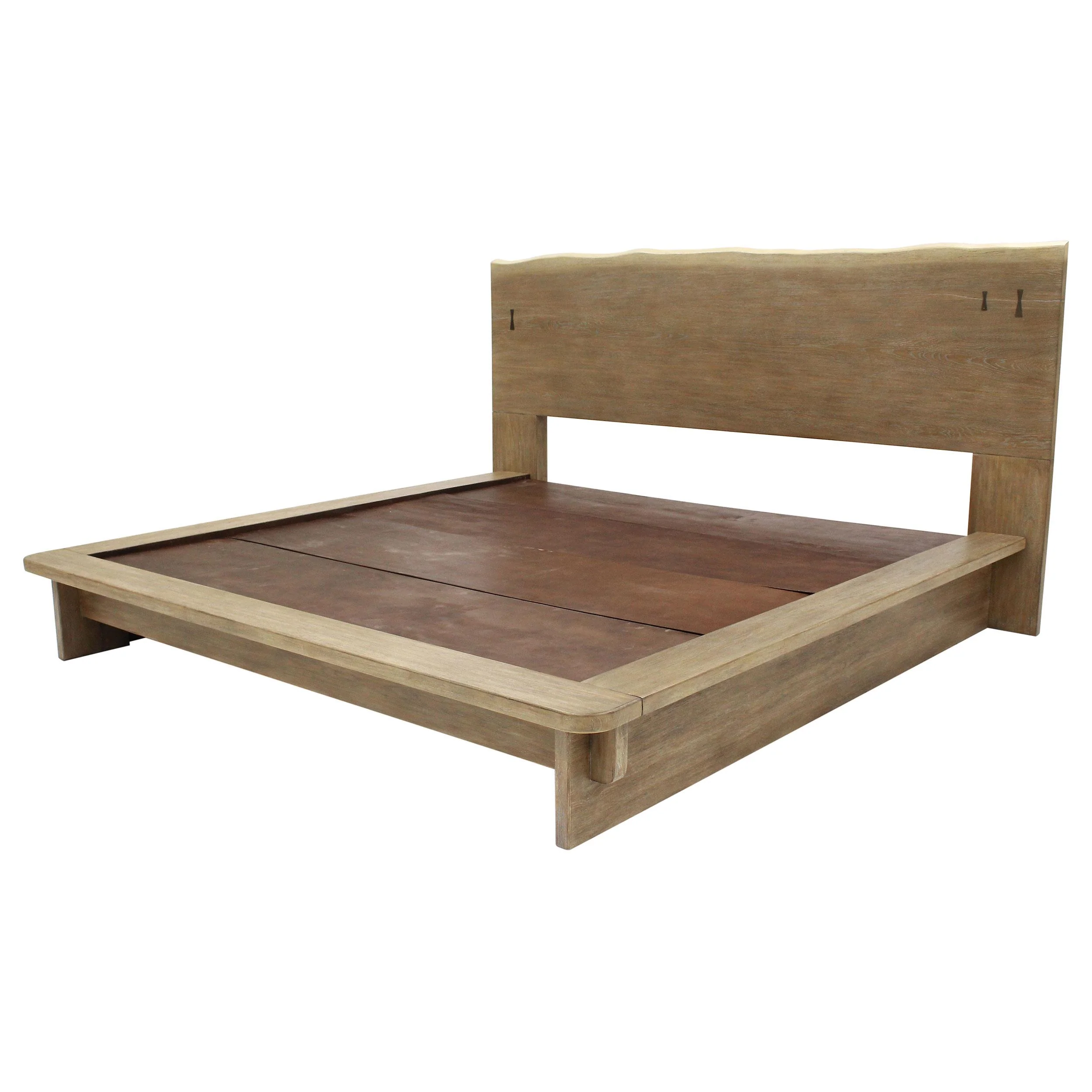 Stillwater Eastern King Platform Bed - Weathered Oak - Image 4