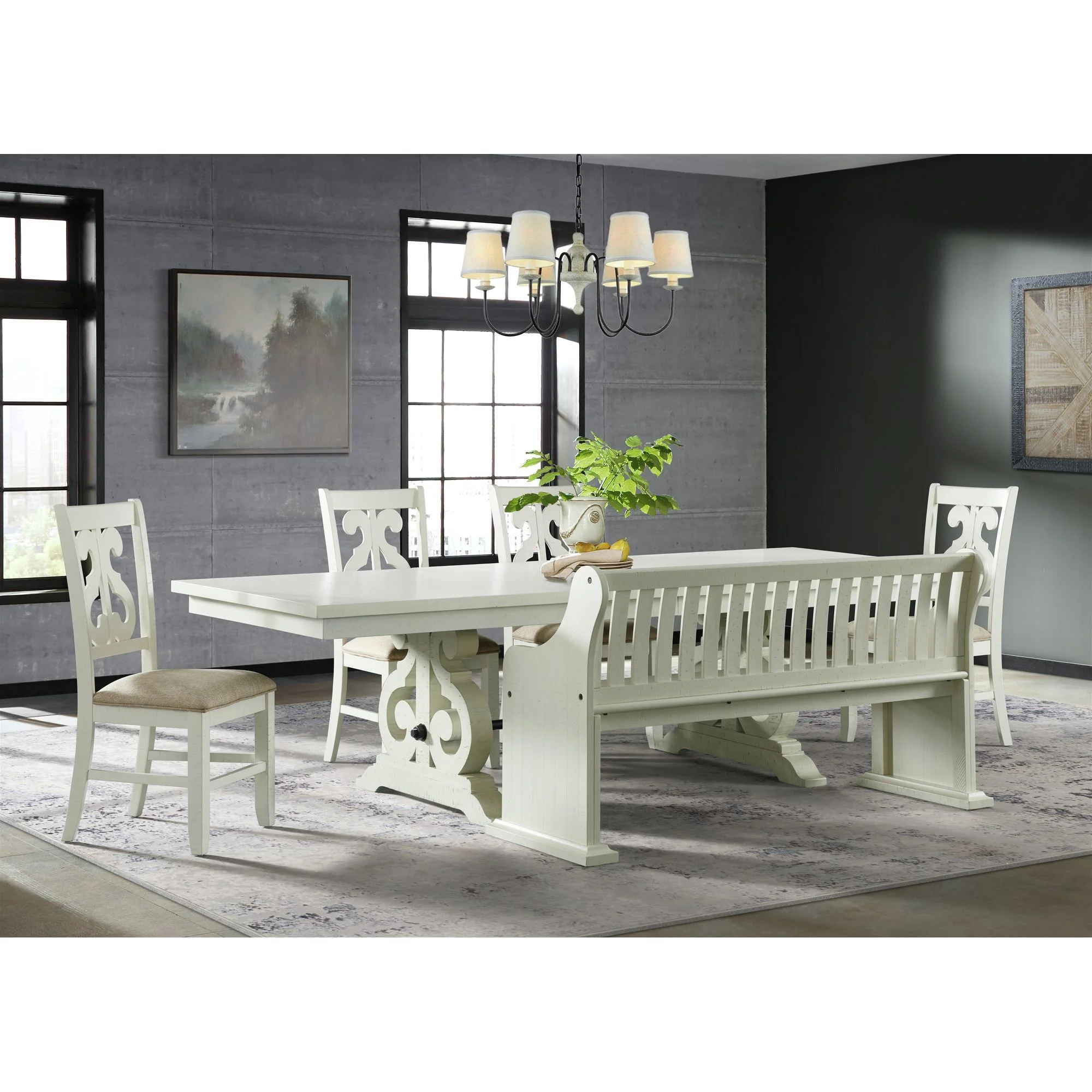Stone - Wooden Swirl Back Side Chair (Set of 2) - Image 18