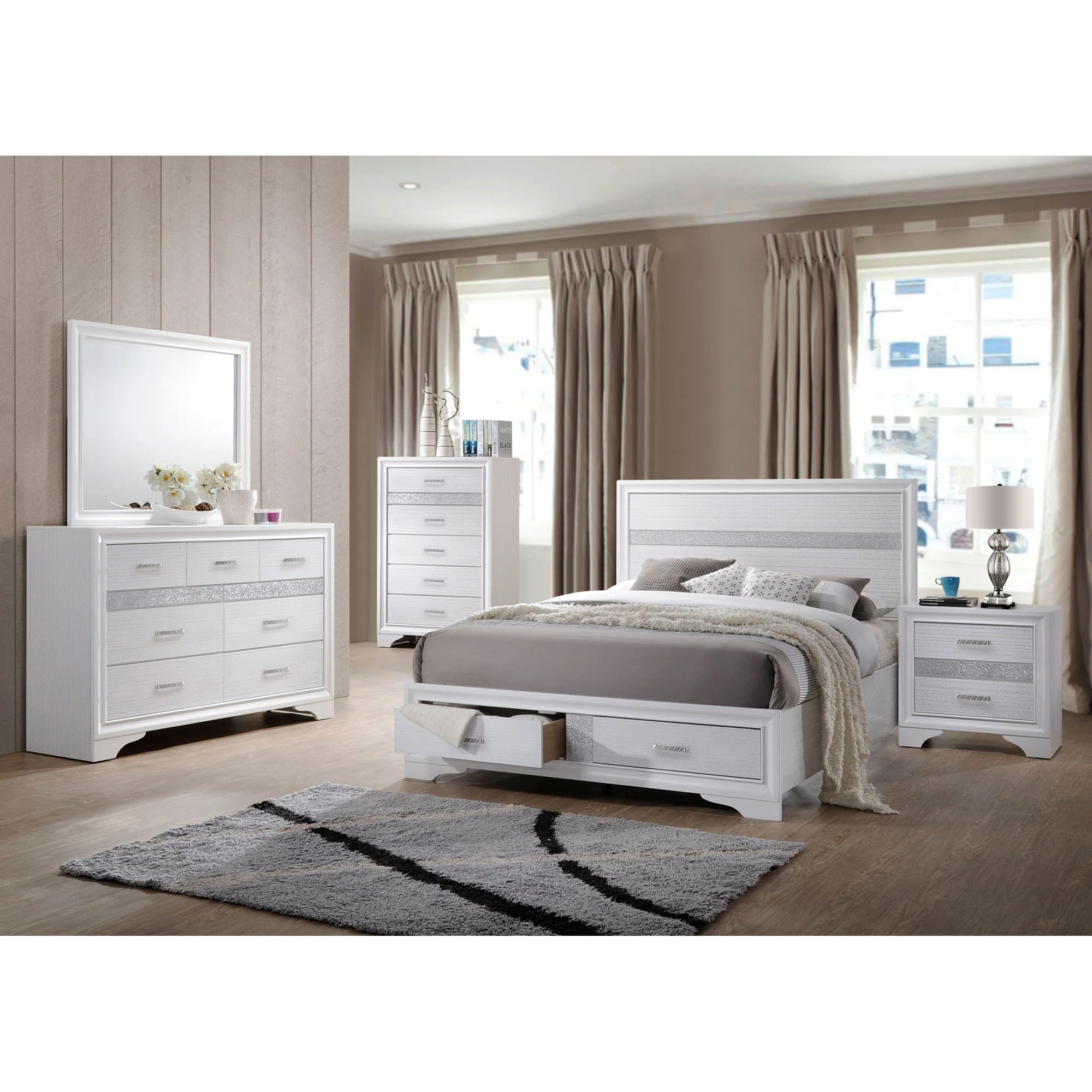 Storage Platform Bed 2 Drawer - Image 11