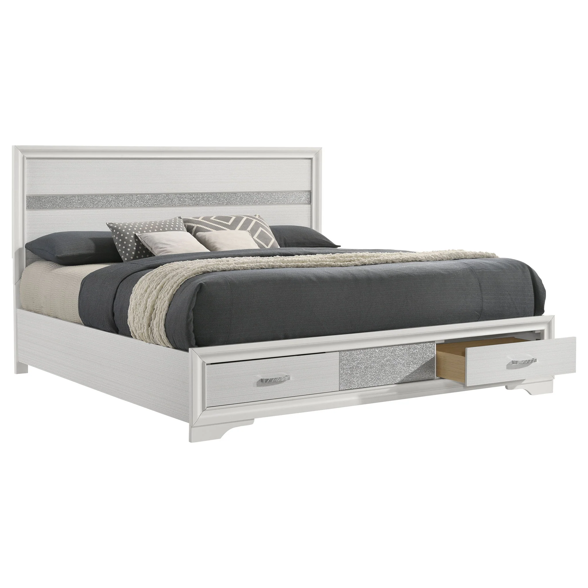 Storage Platform Bed 2 Drawer - Image 15