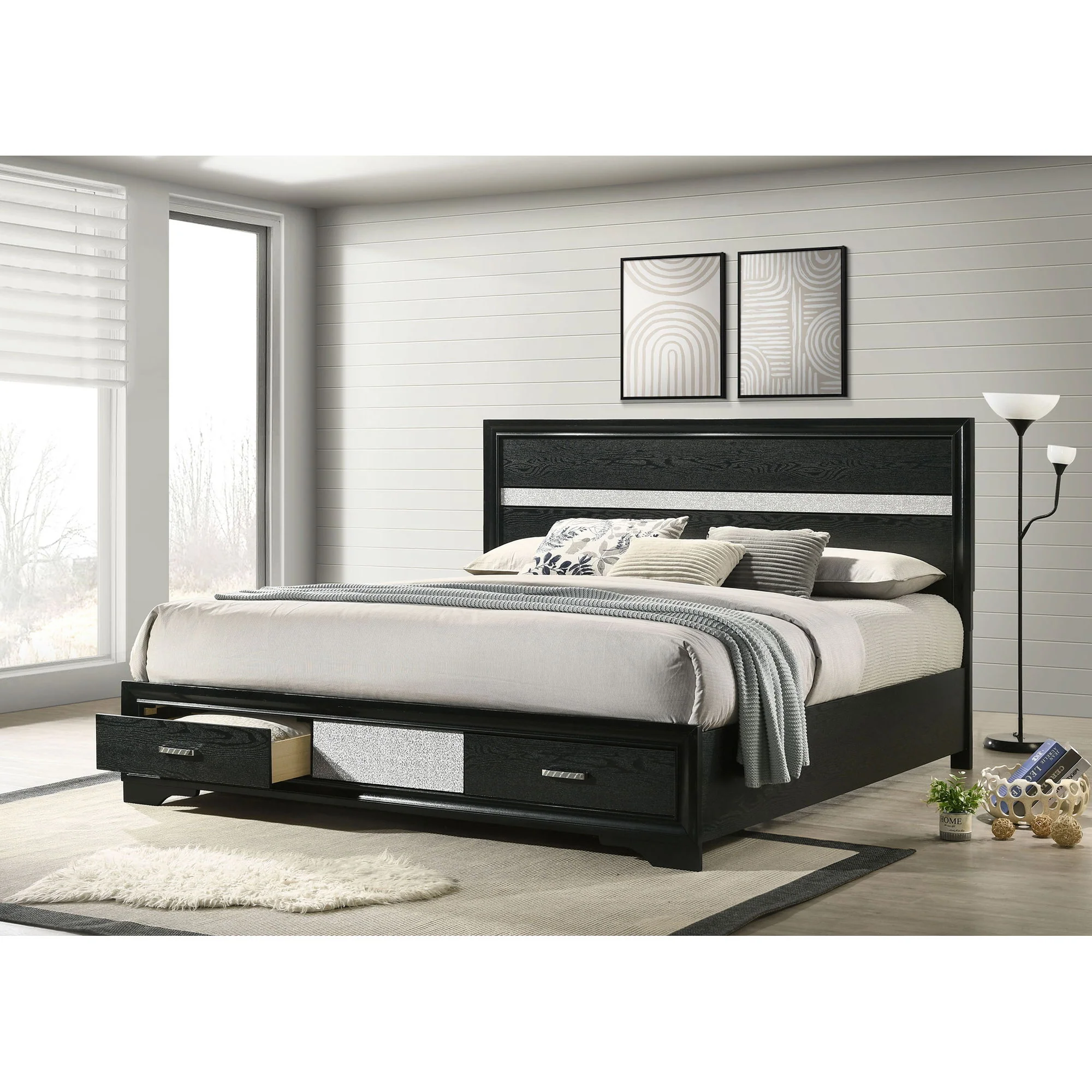 Storage Platform Bed 2 Drawer - Image 6