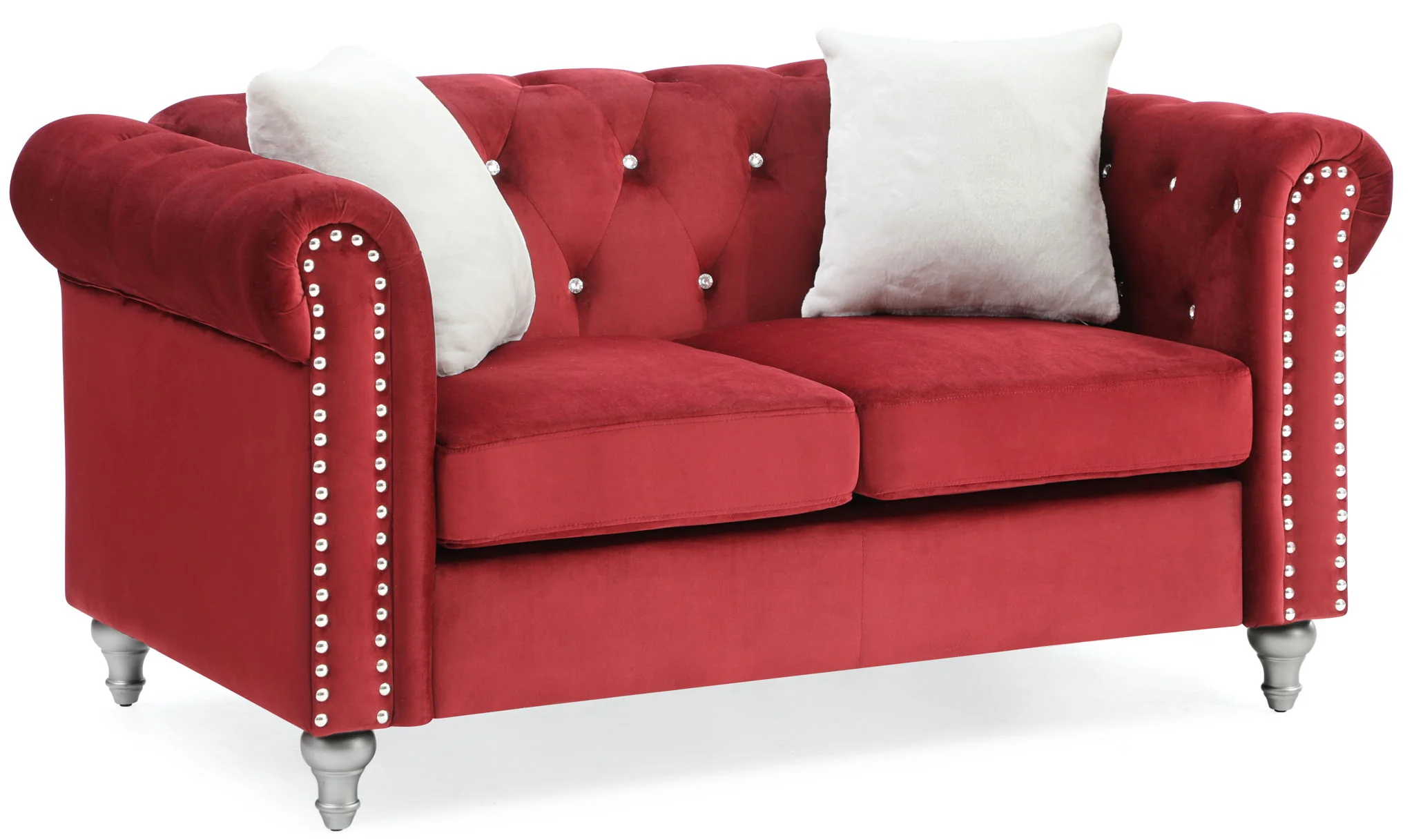 Stylish Contemporary Loveseat - Image 35