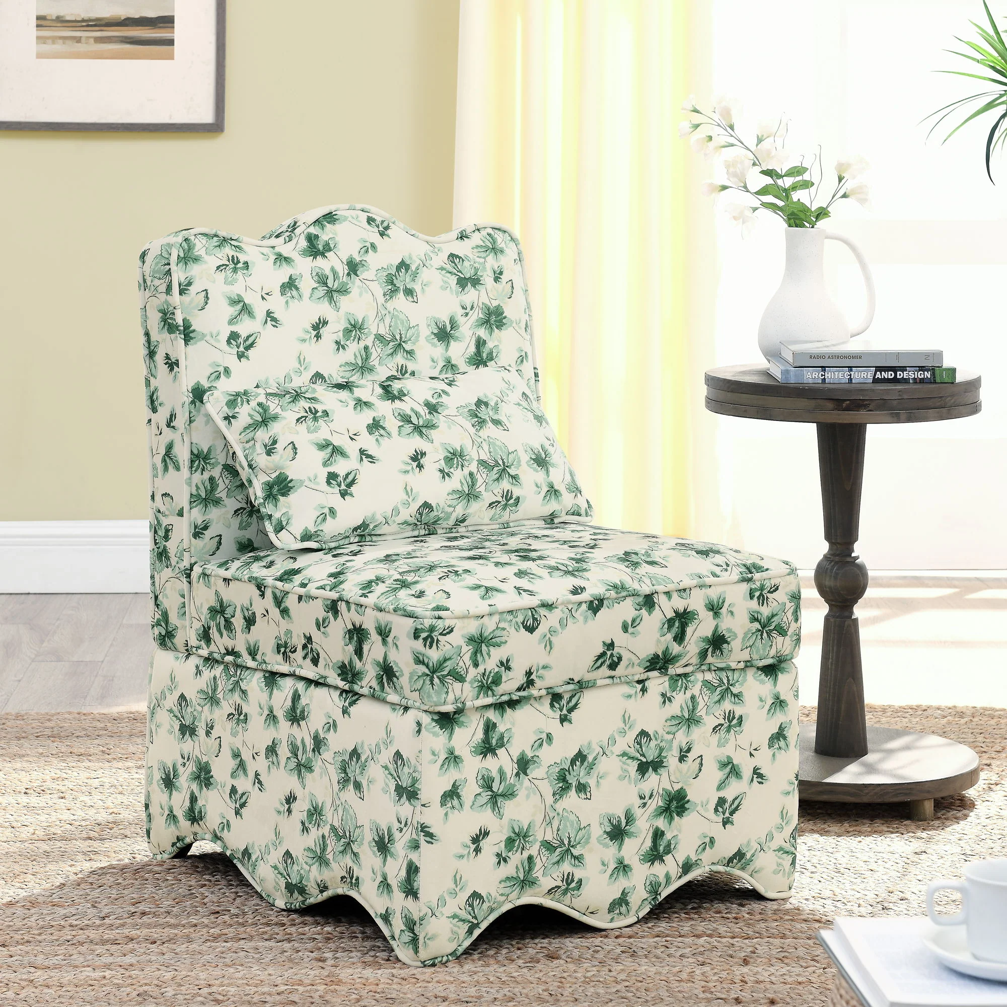 Stylish Flannel Dining Chair With Soft Cushion And Backrest - Image 15