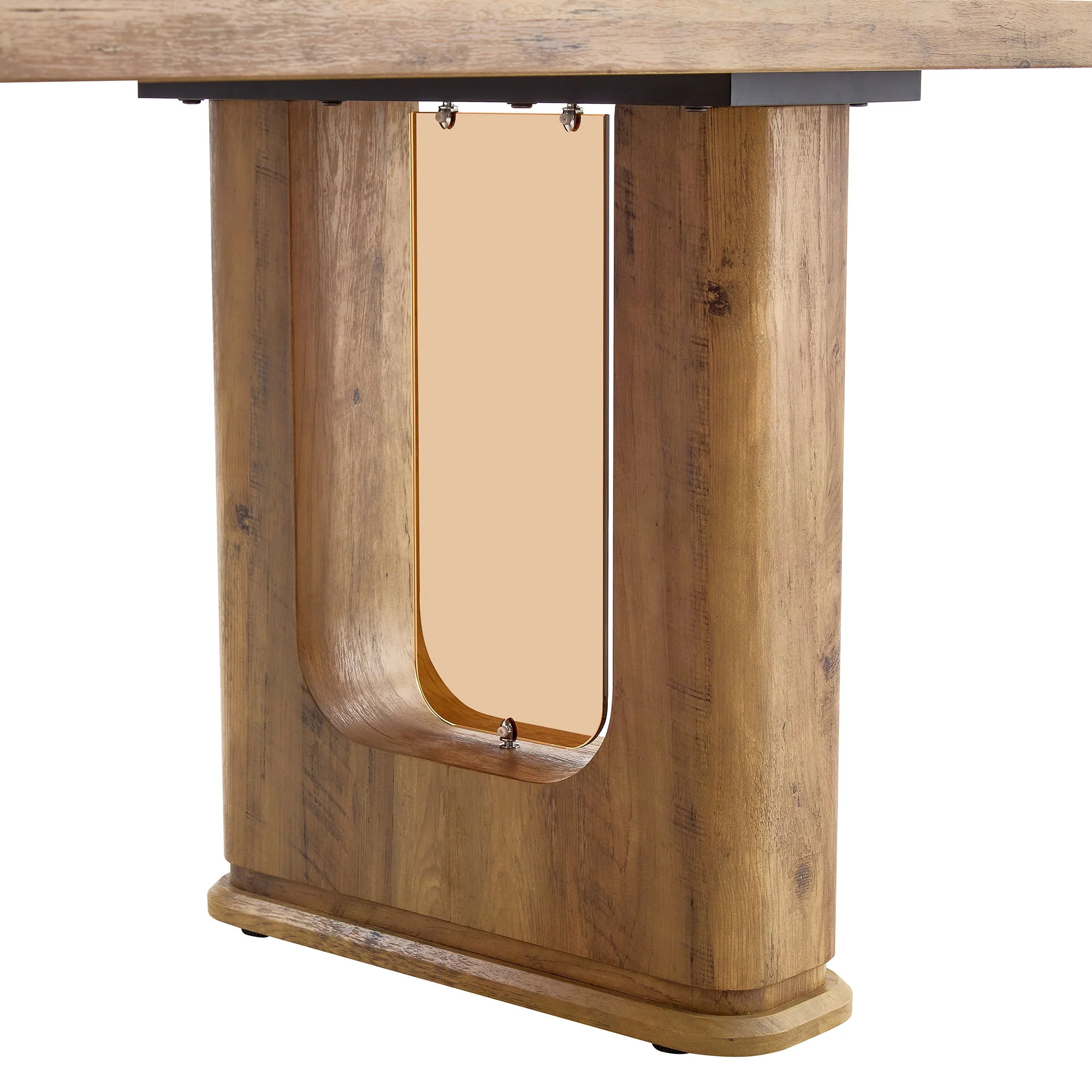 Stylish Versatile Textured Dining Table - Image 5