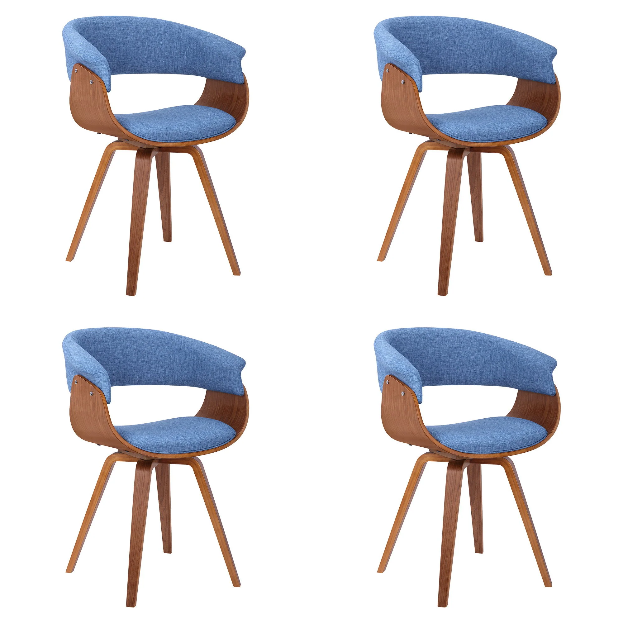 Summer - Modern Chair - Walnut Wood - Image 9