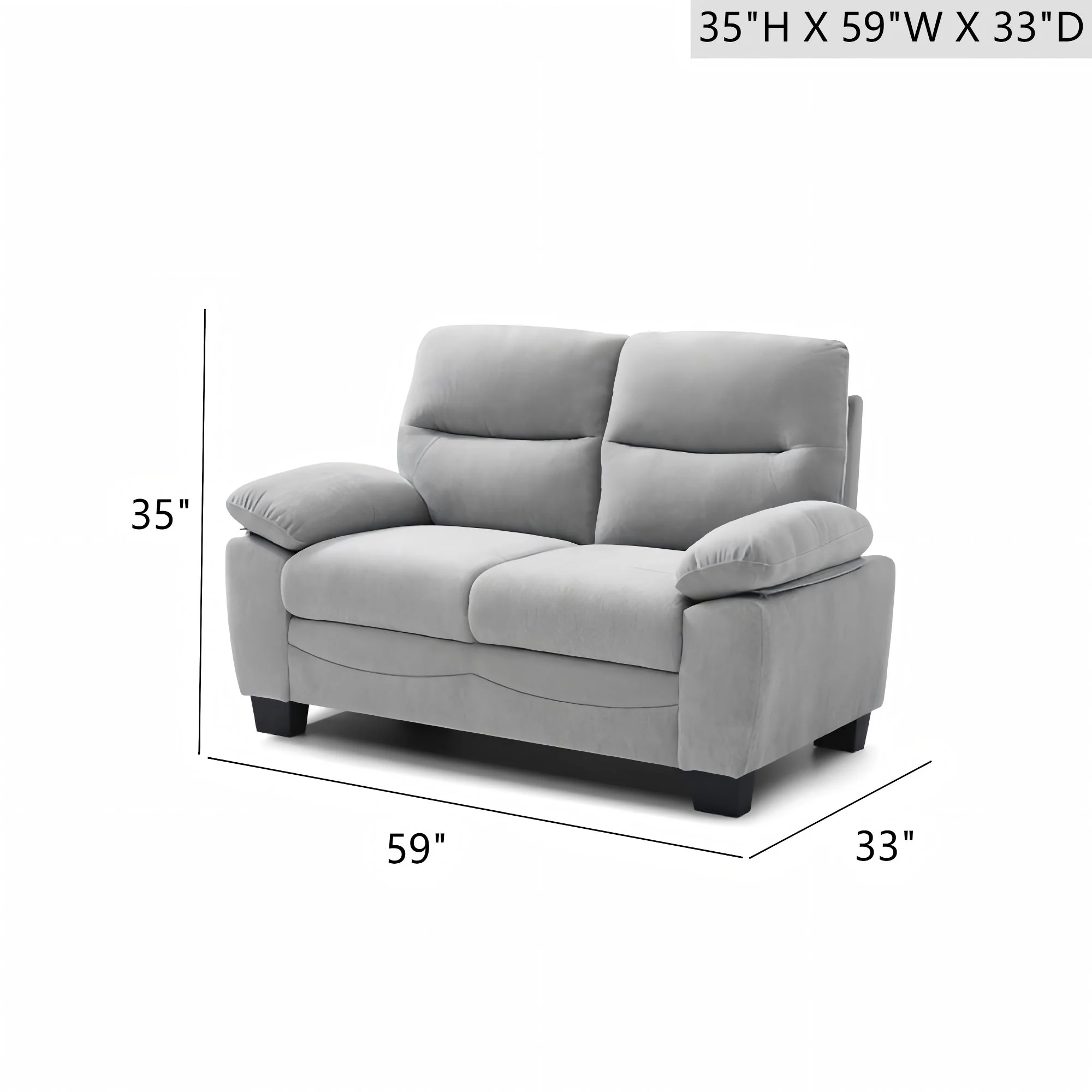 Summerton - Loveseat With Pillow Top Arms And Removable Back - Image 3