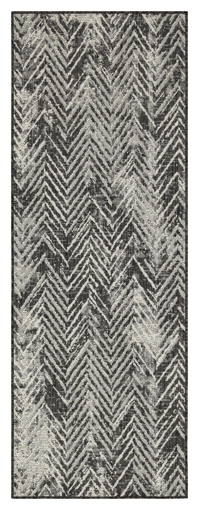 Sunshine - 5'3" X 7'3" Indoor & Outdoor Area Rug - Anthracite - Image 3