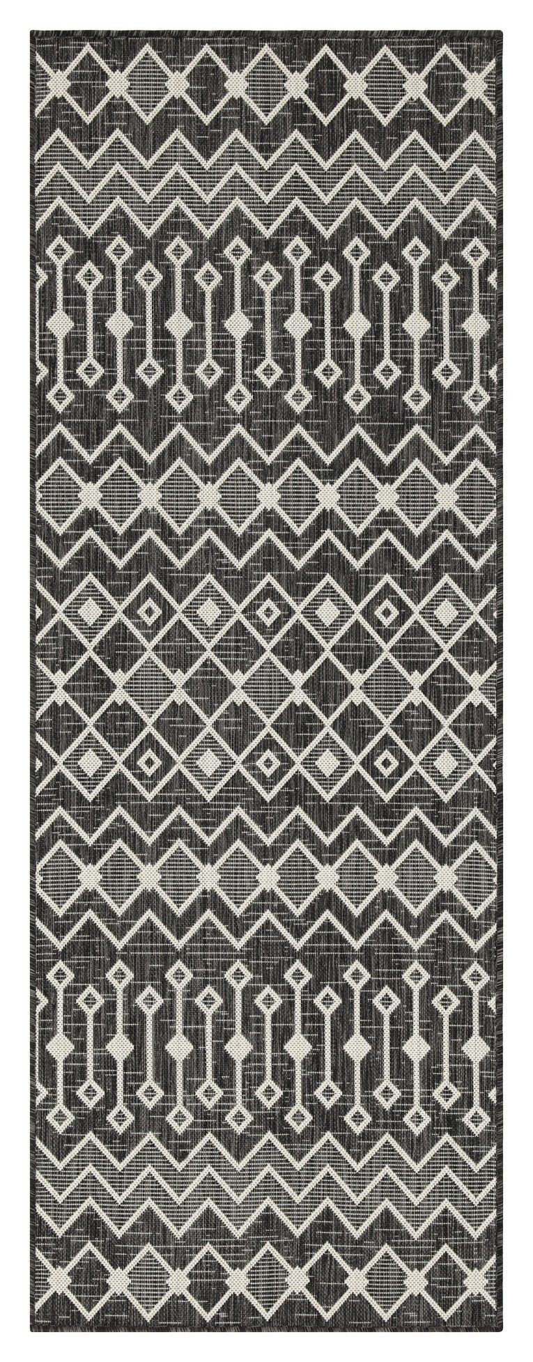 Sunshine - 5'3" X 7'3" Indoor, Outdoor Area Rug - Anthracite - Image 3