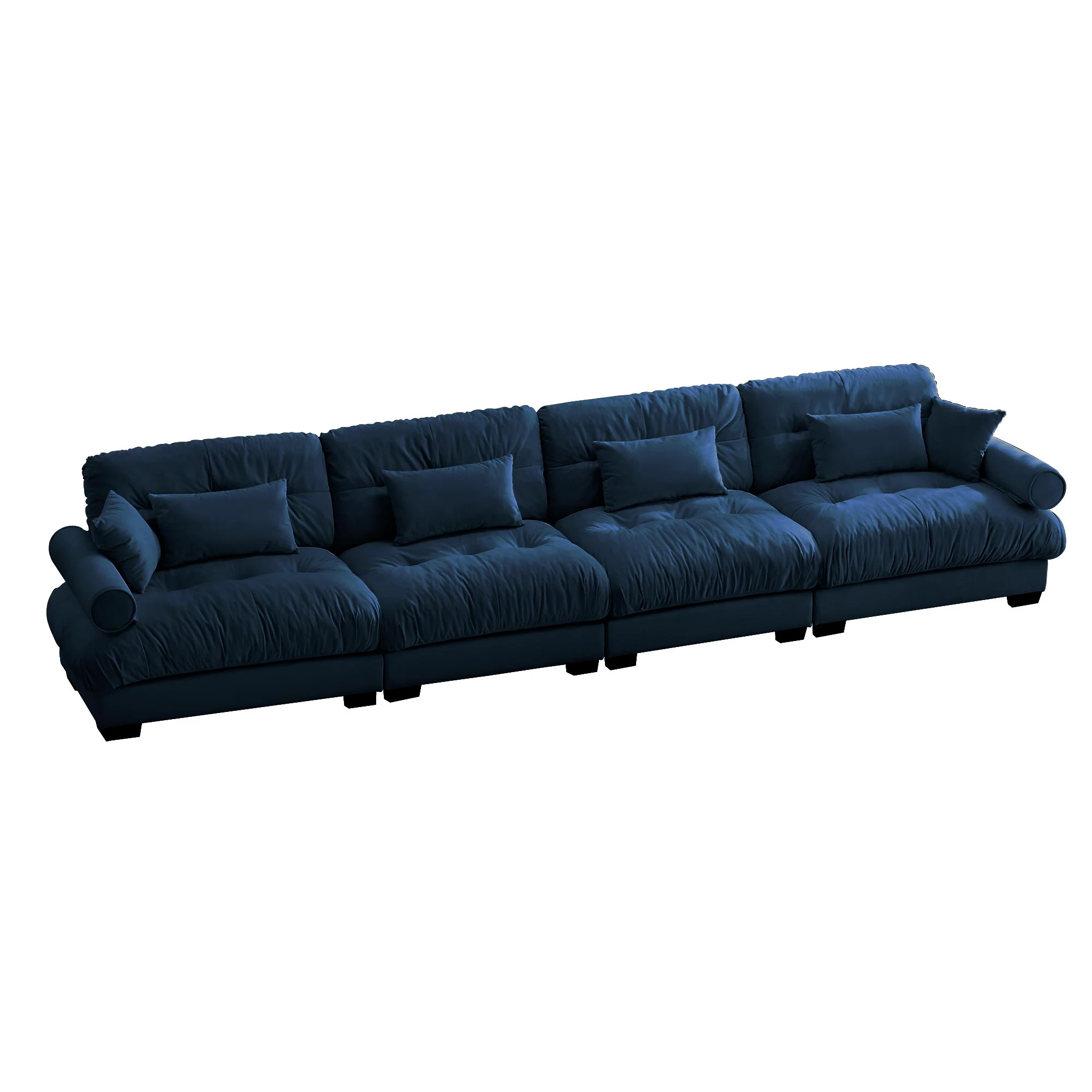 Super Comfort Oversized Modular Sectional Sofa, Deep Seat Convertible L Shaped Couch - Image 2