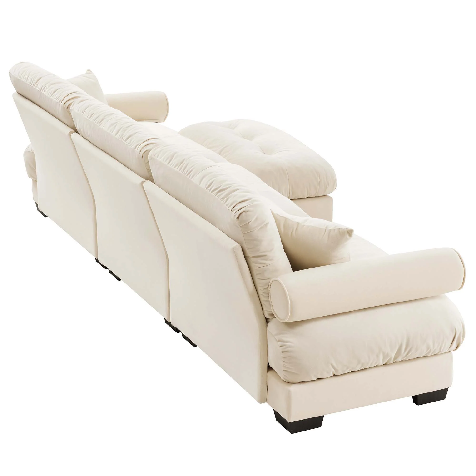Super Comfort Oversized Modular Sectional Sofa With Movable Ottoman - Image 141