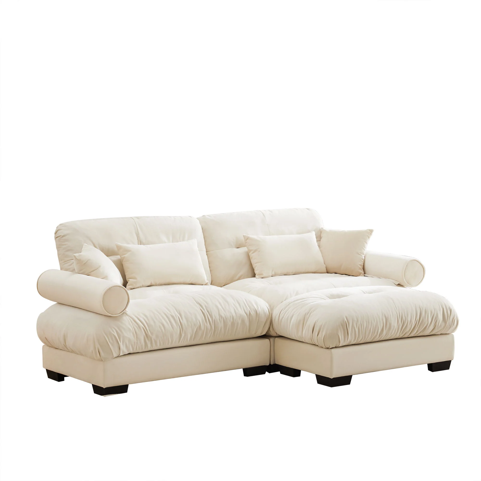 Super Comfort Oversized Modular Sectional Sofa With Movable Ottoman - Image 28