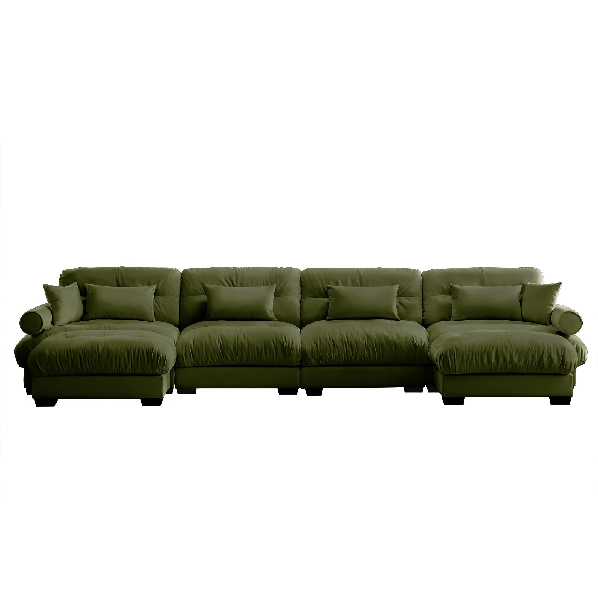 Super Comfort Oversized Modular Sectional Sofa With Movable Ottoman - Image 33