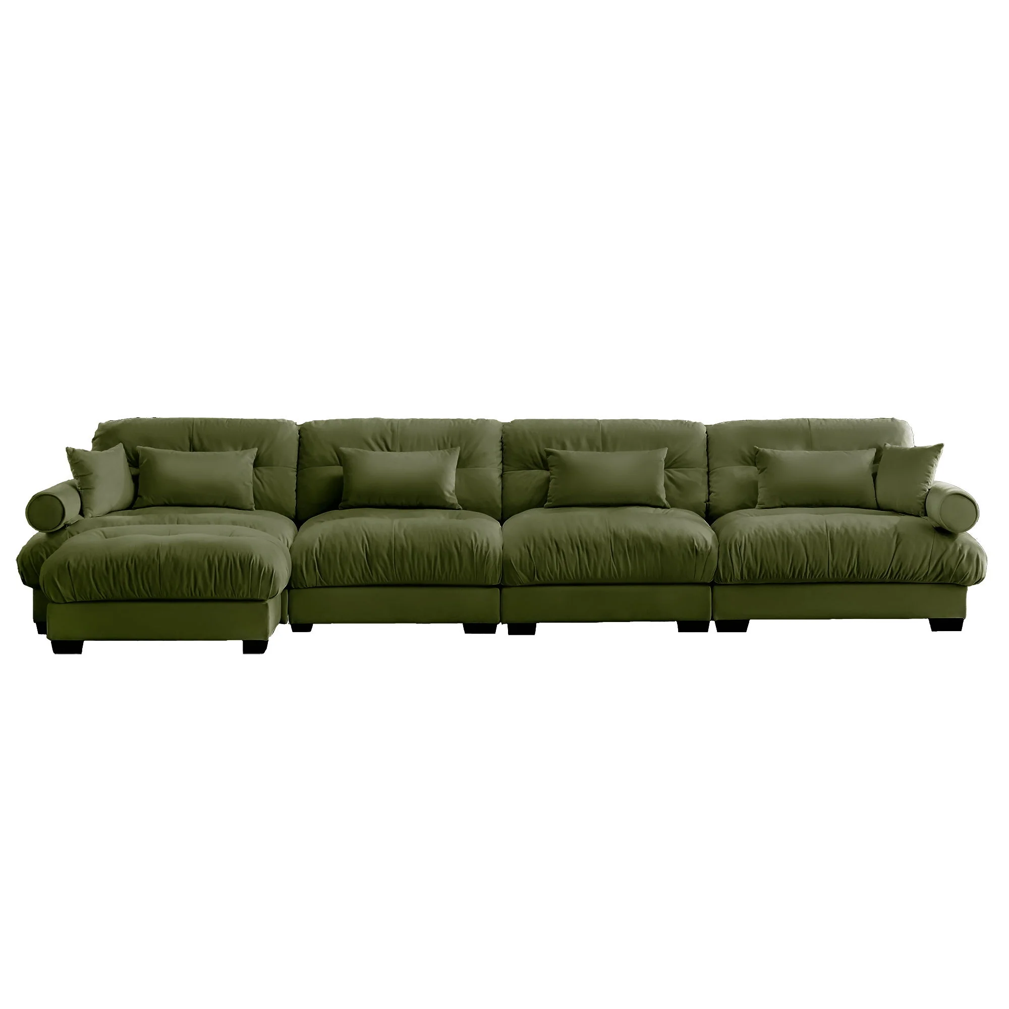 Super Comfort Oversized Modular Sectional Sofa With Movable Ottoman - Image 35