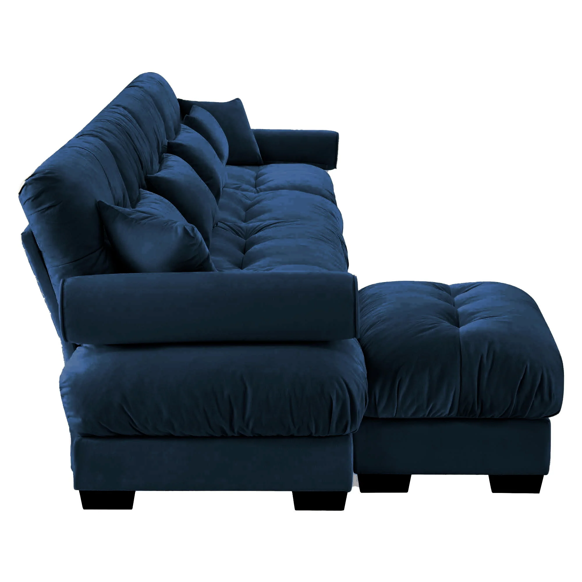 Super Comfort Oversized Modular Sectional Sofa With Movable Ottoman - Image 42