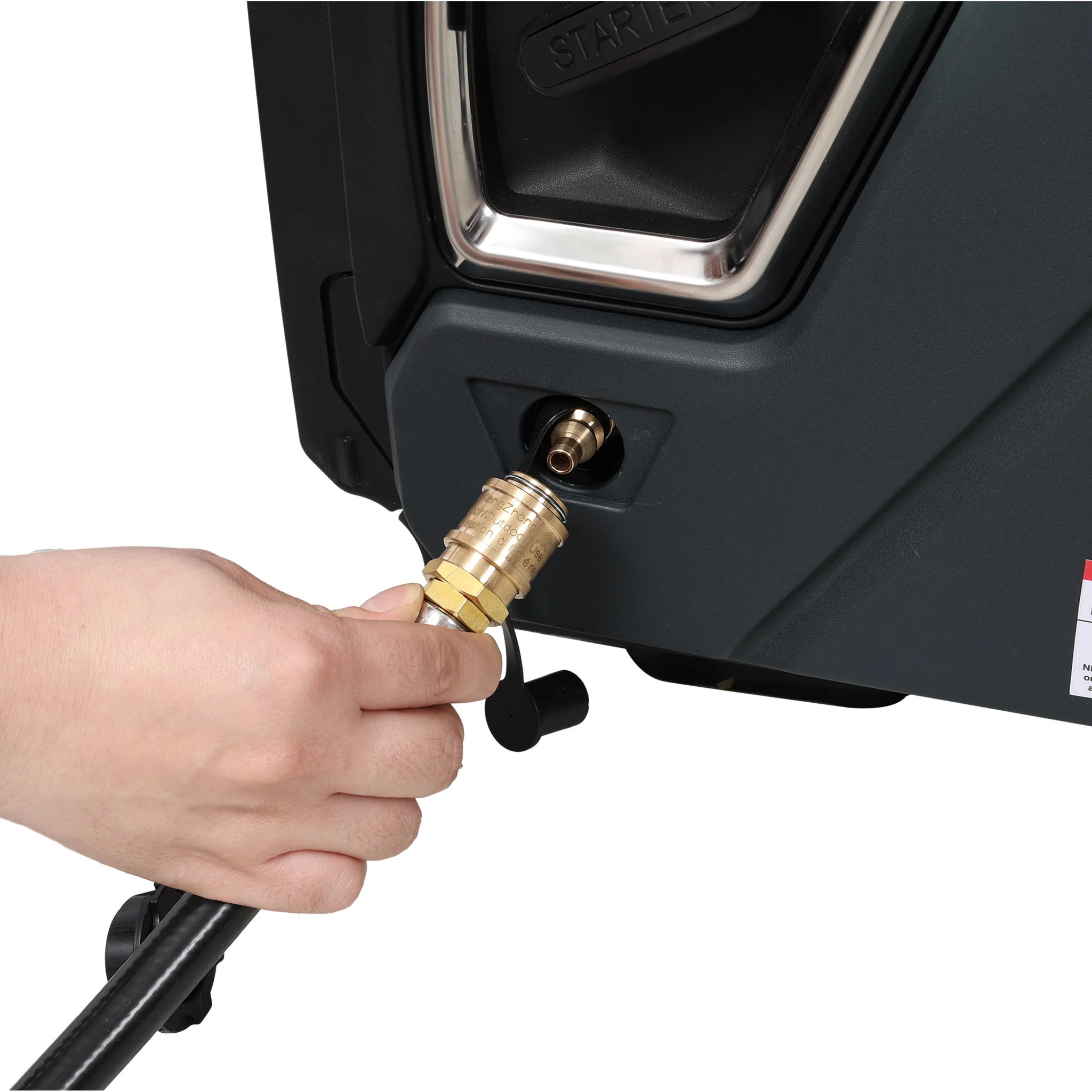 Super Quiet Inverter Generator 5.5Kw Portable Dual Fuel Electric & Remote Start Aluminium - Image 3