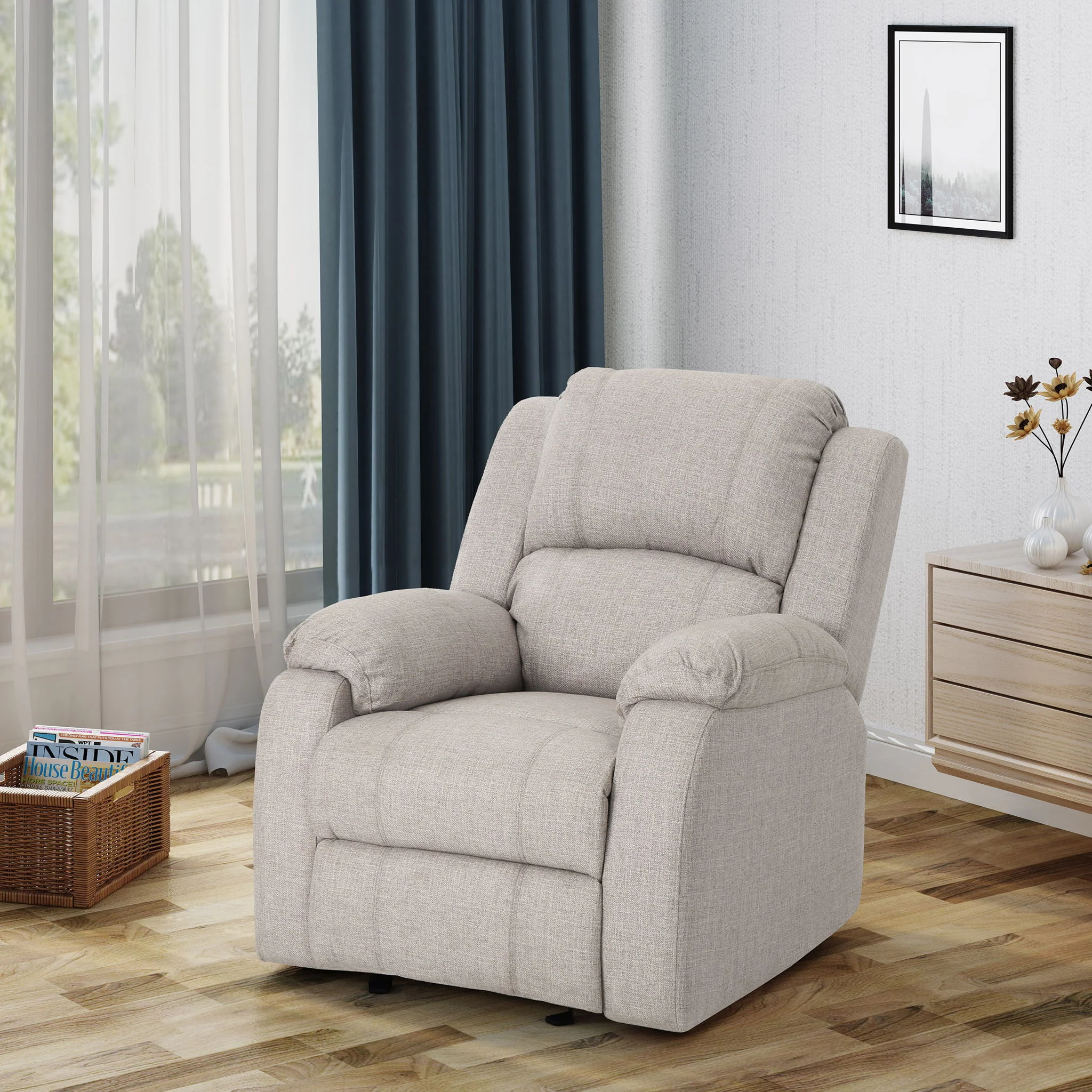 Supreme Comfort Manual Recliner Chair - Image 4