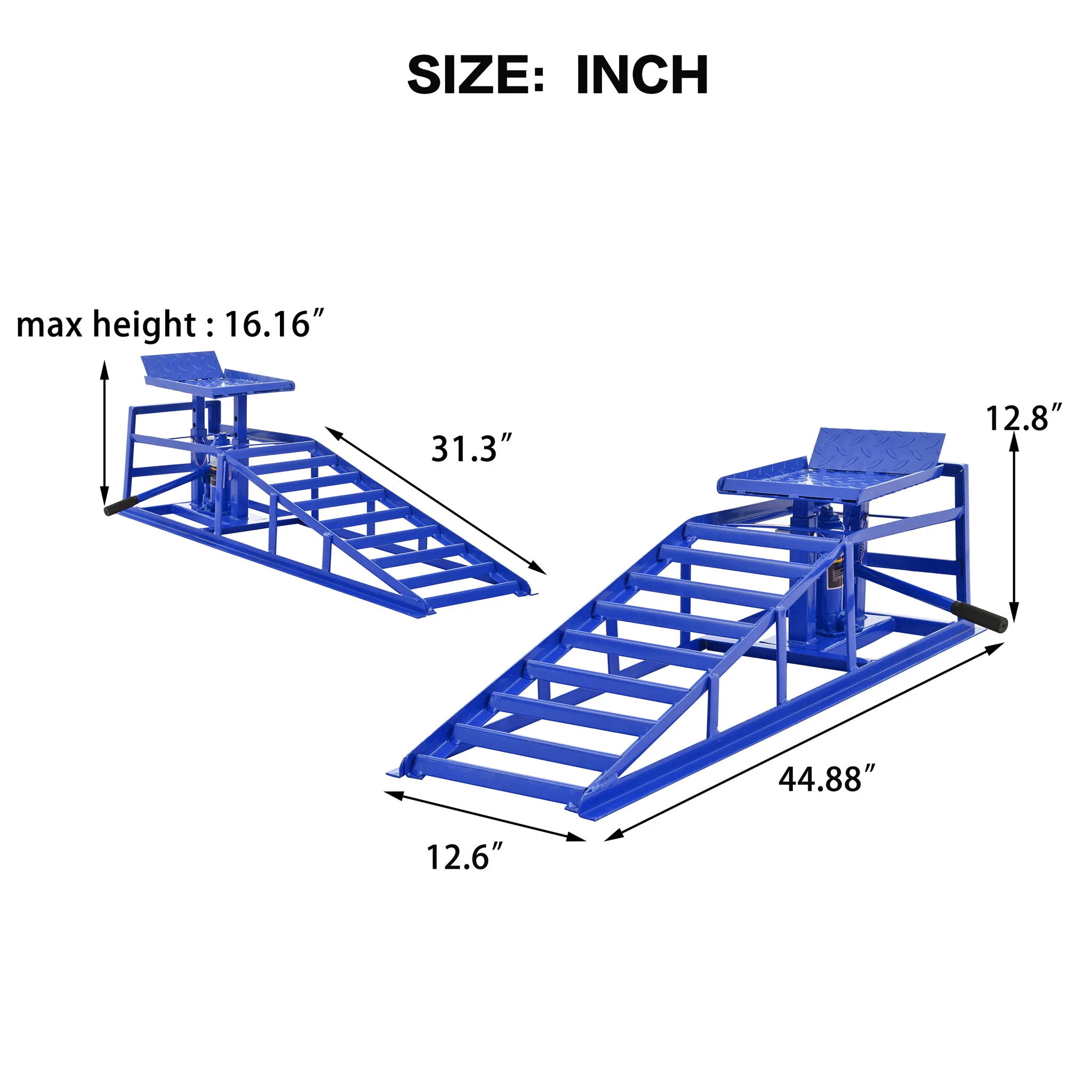 Suxidi - 5 Ton Auto Car Truck Service Ramps Lifts, Hydraulic Automotive Lift - Image 16
