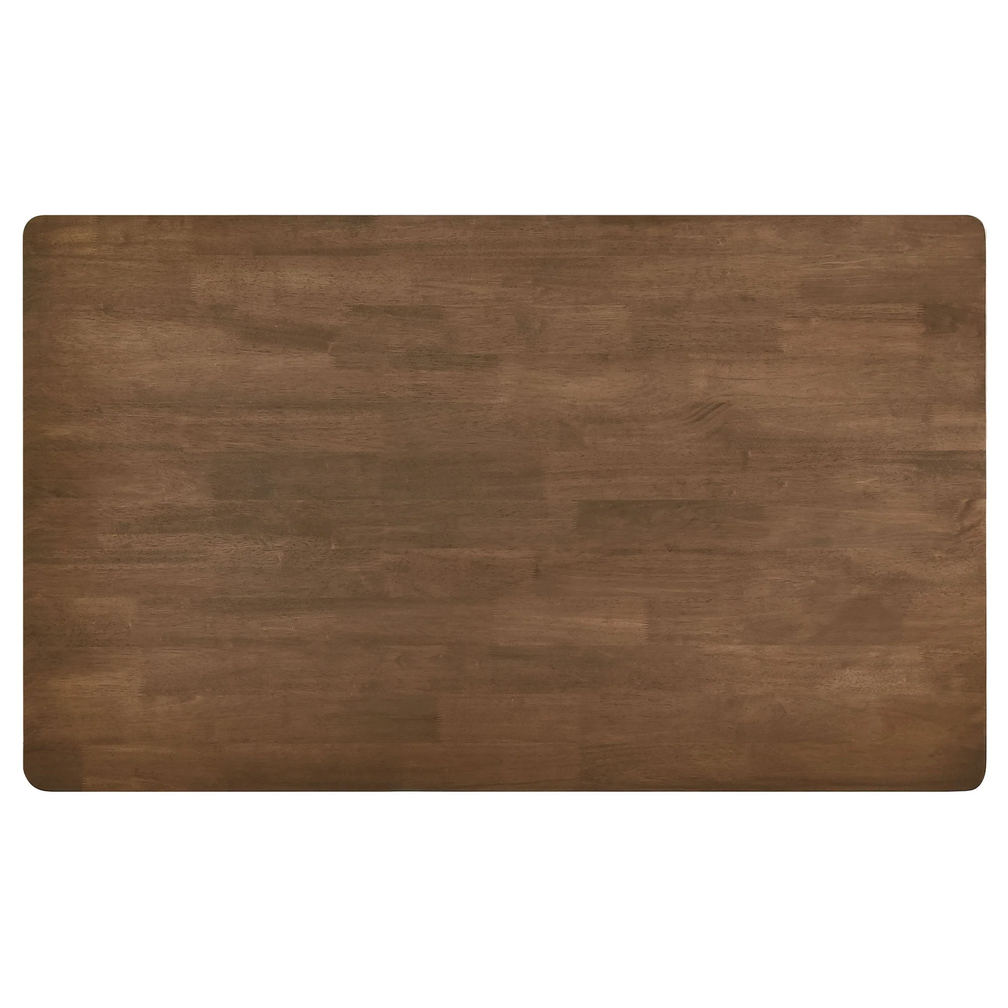Svenstra - Rectangular Dining Table Set With Armless Side Chairs, Wood, Natural Walnut, 59 X 35.5 X 30 Inches - Image 10