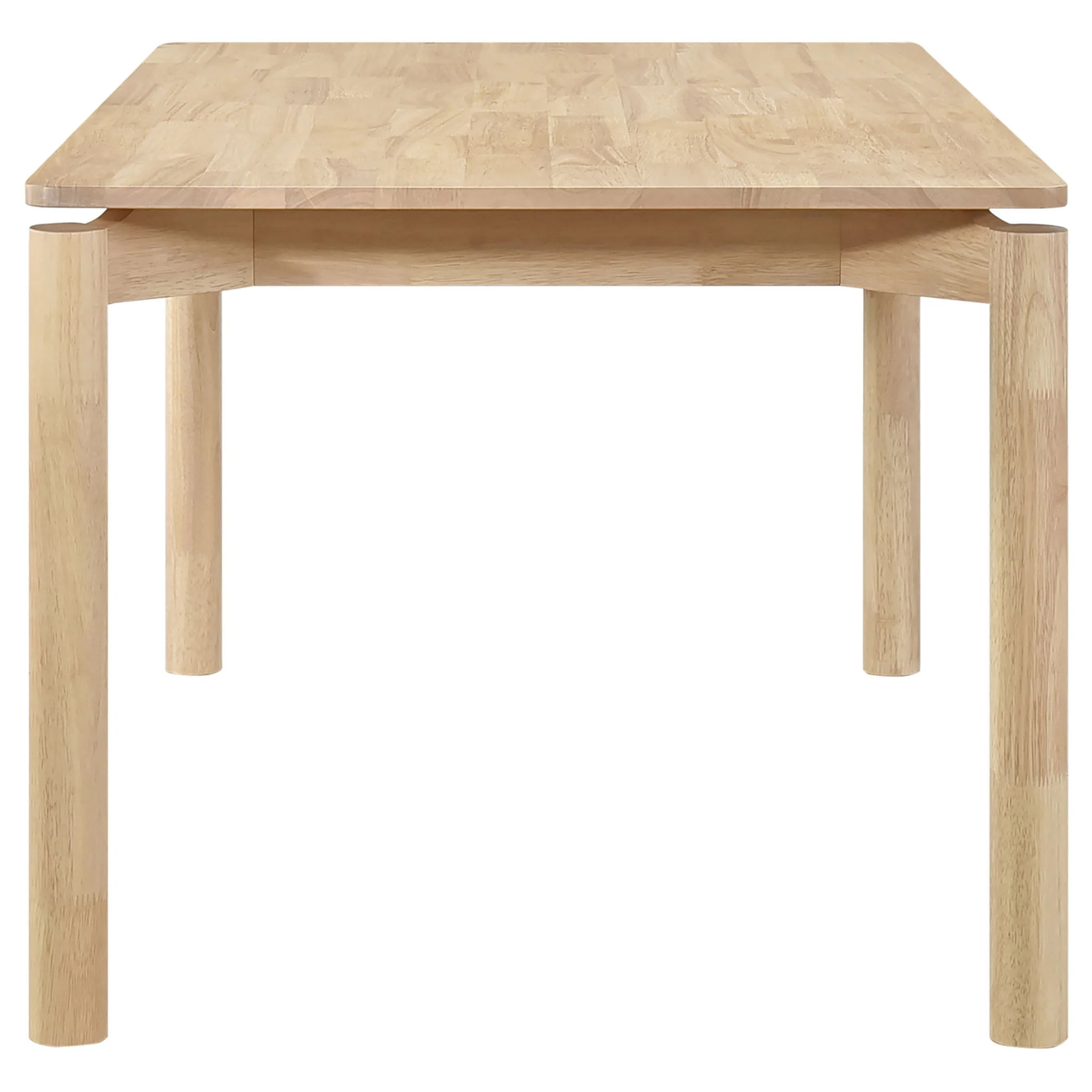Svenstra - Rectangular Dining Table Set With Armless Side Chairs, Wood, Natural Walnut, 59 X 35.5 X 30 Inches - Image 17