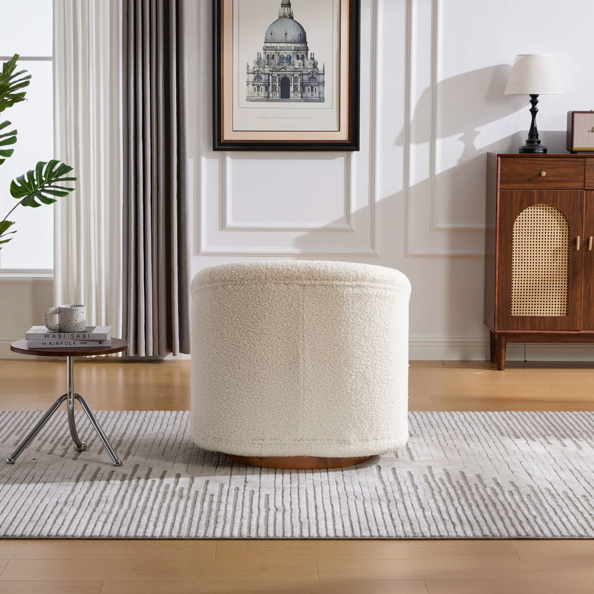 Swivel Accent Chair With 360 Degree Rotating - Image 17