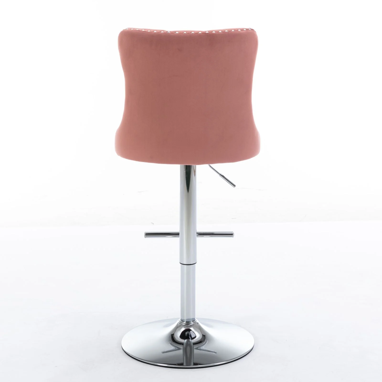 Swivel Barstools Adjusatble Seat Height From 25-33", Modern Upholstered Base Bar Stools With Backs Comfortable Tufted For Home Pub And Kitchen Island (Set of 2) - Image 35