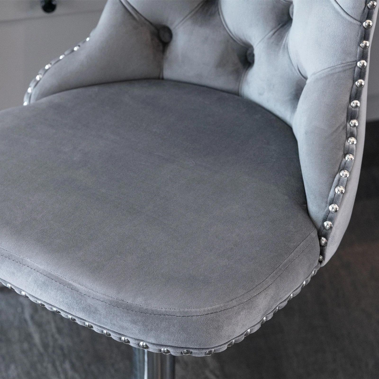 Swivel Barstools Adjusatble Seat Height From 25-33", Modern Upholstered Base Bar Stools With Backs Comfortable Tufted For Home Pub And Kitchen Island (Set of 2) - Image 61