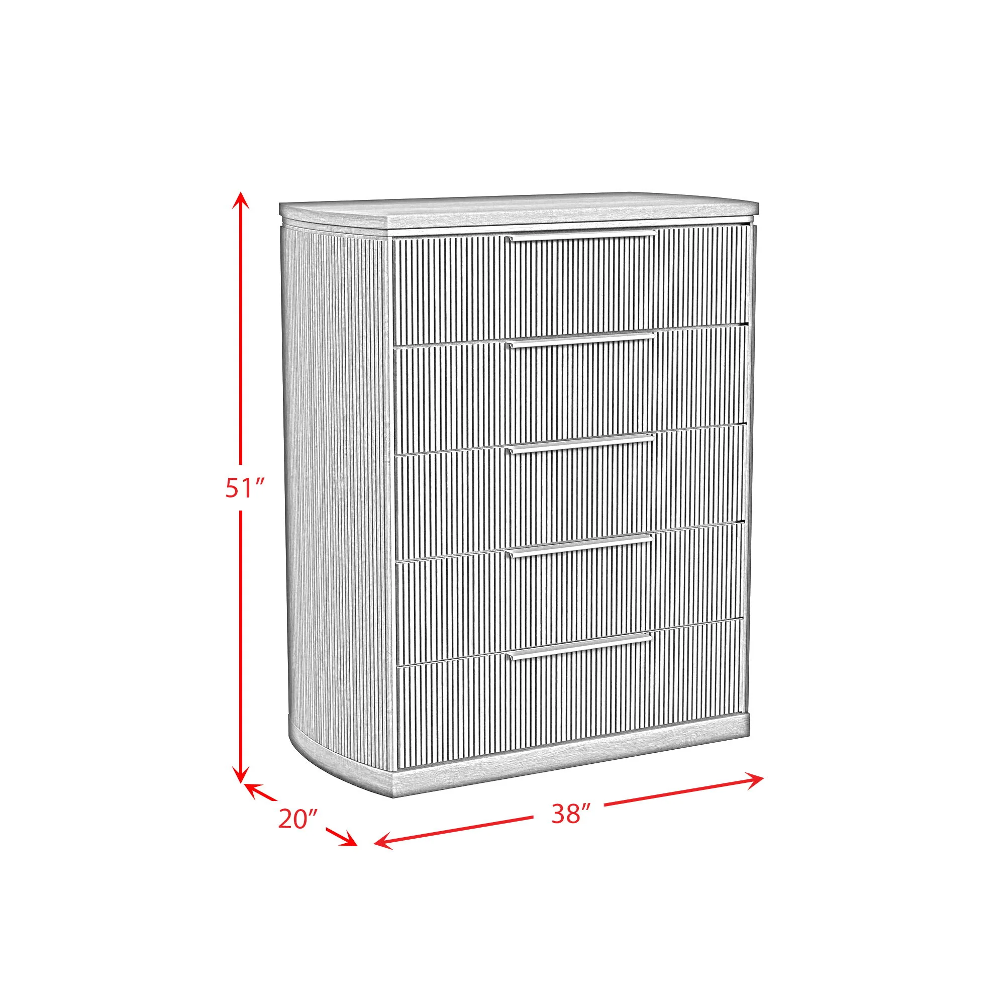 Sylvie - 5-Drawer Chest - Image 10