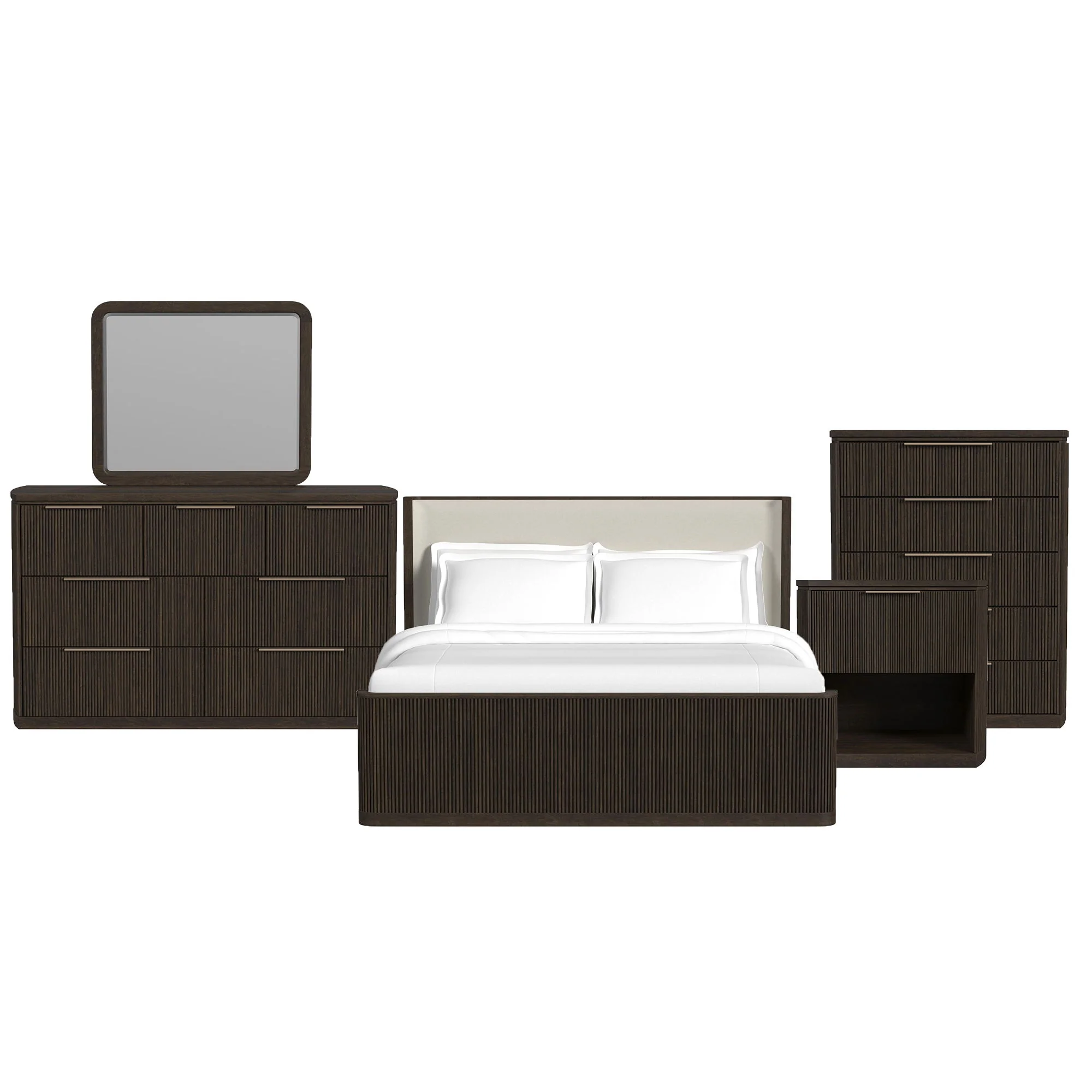 Sylvie - Bedroom Set With Upholstered Bed - Image 13