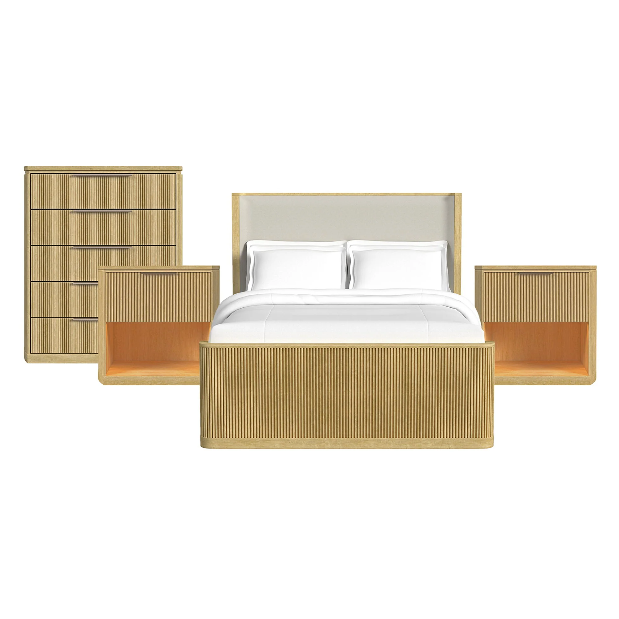 Sylvie - Bedroom Set With Upholstered Bed - Image 19