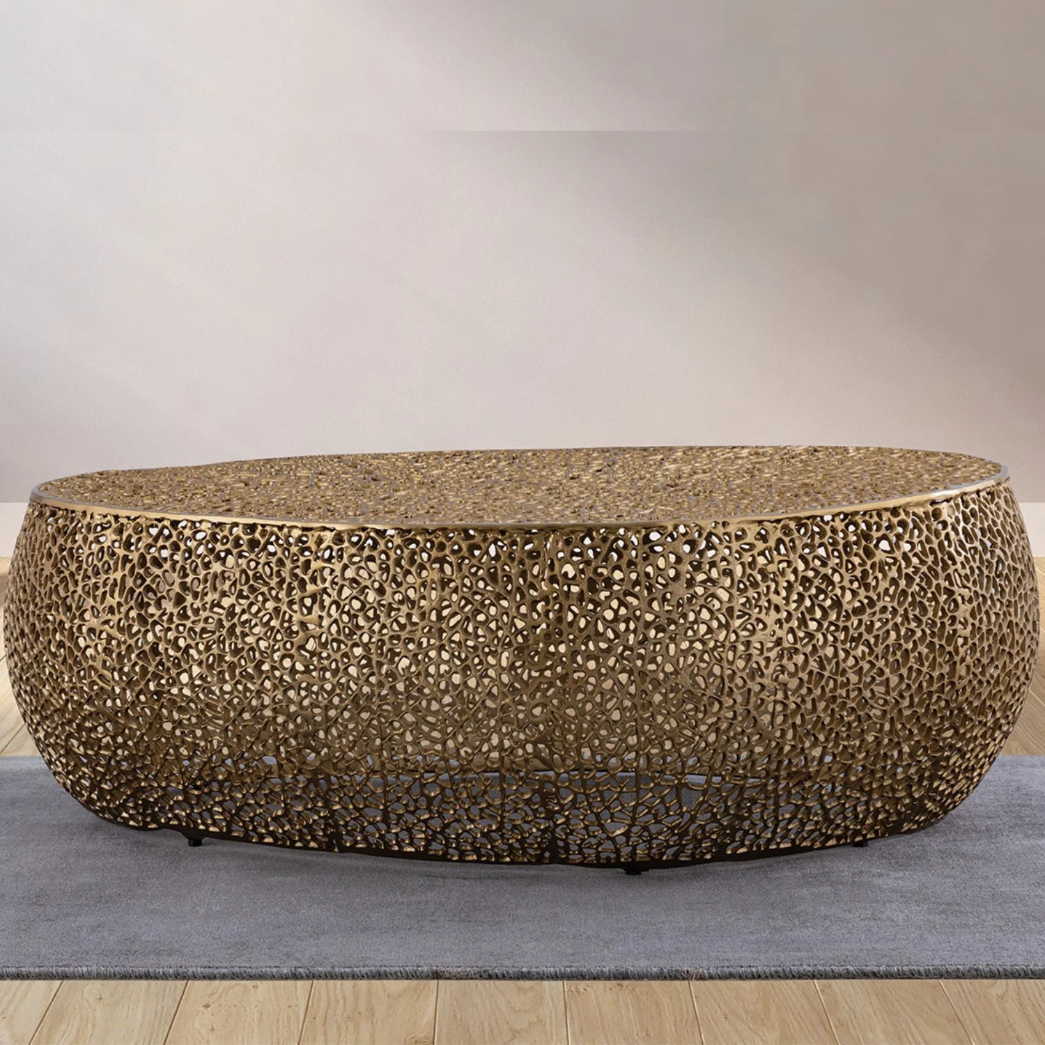 T3601 - Modern Oval Coffee Table - Image 21