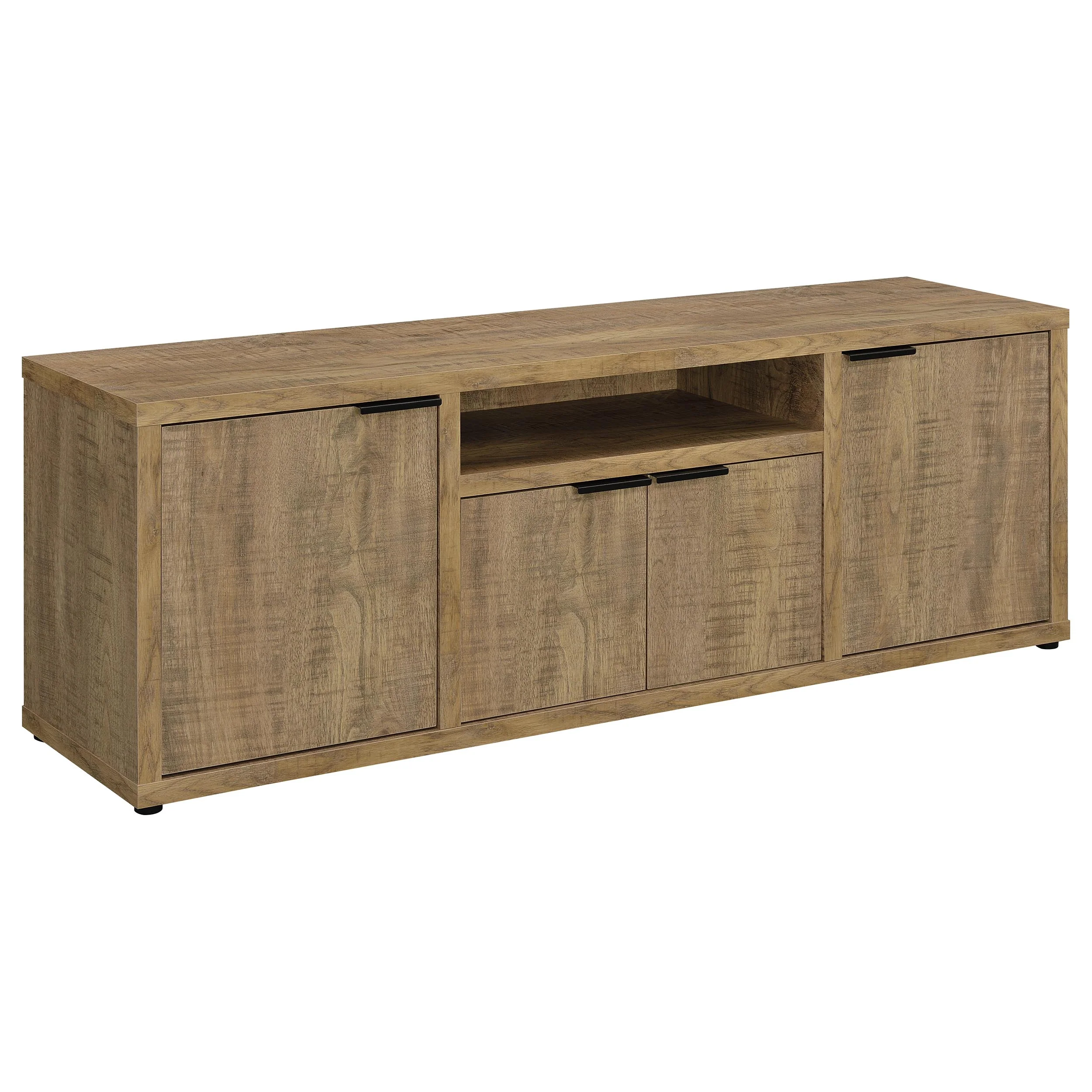 Tabby 3-Piece 60-Inch TV Entertainment Center Mango - Image 4