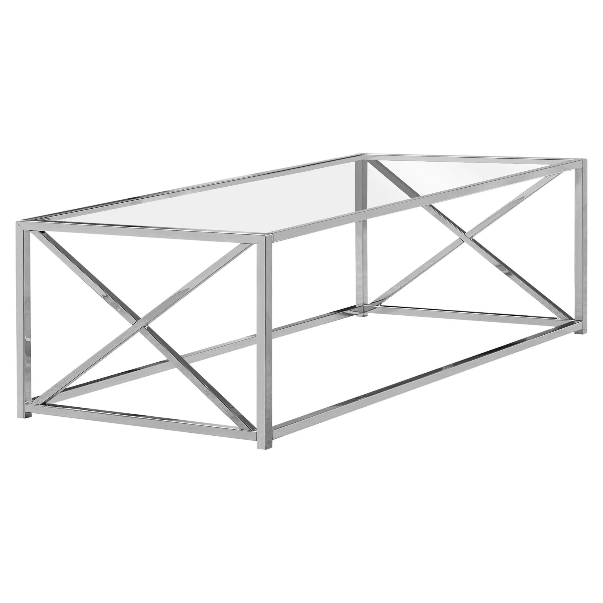 Table, Rectangular, Contemporary & Modern - Chrome - Image 4
