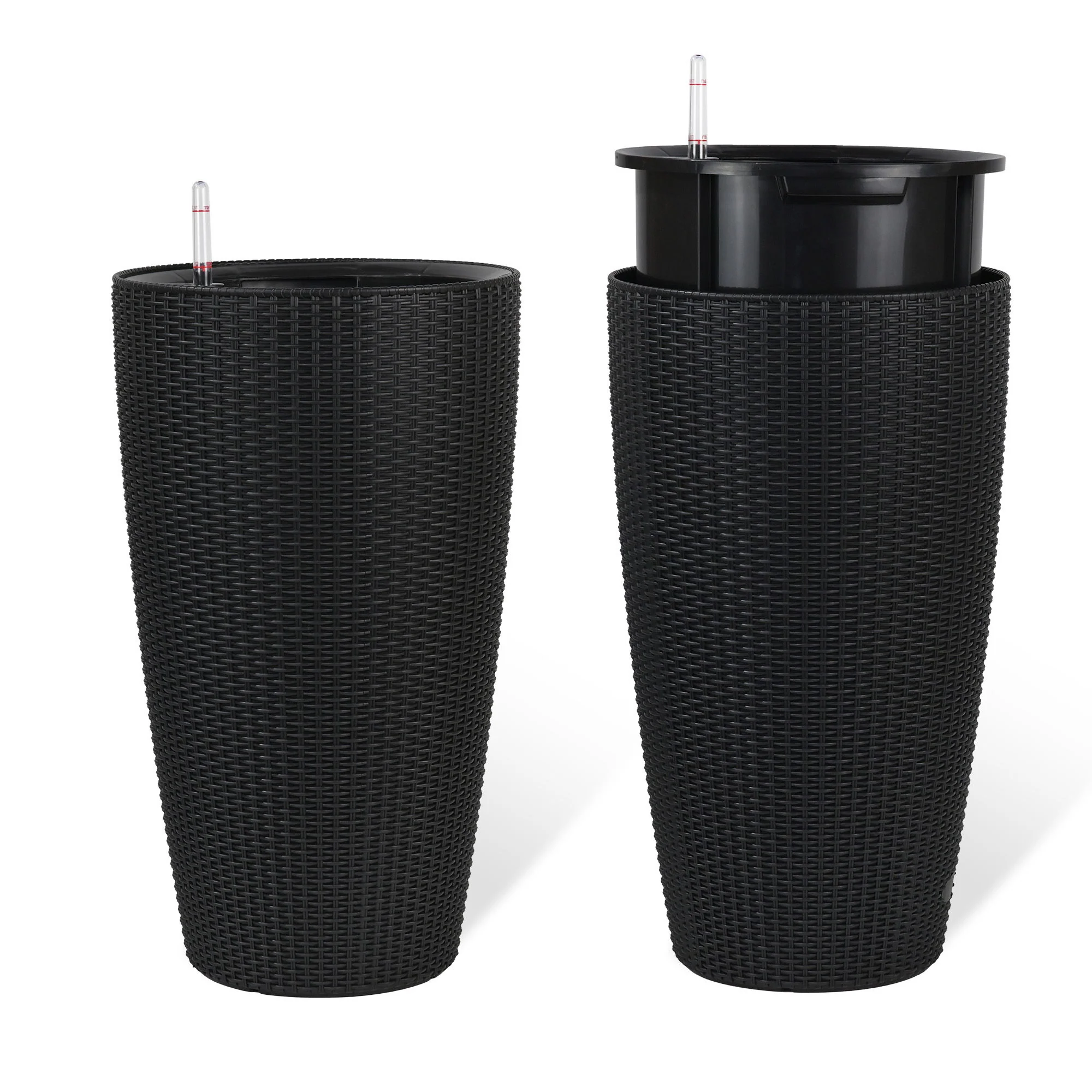Tall Planters Set With Water Level Monitor And Auto Watering - Image 11