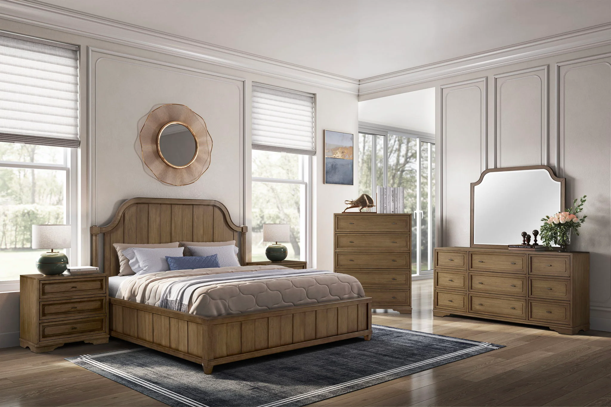 Tarrington - 3 Drawer Nightstand - Image 9