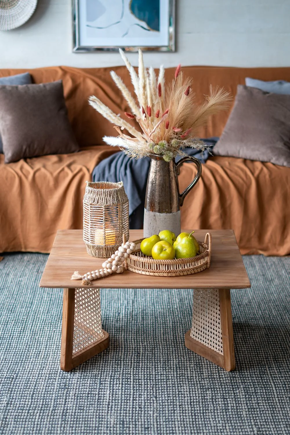 Teak Coffee Table - Natural Wood / Brown - Image 8