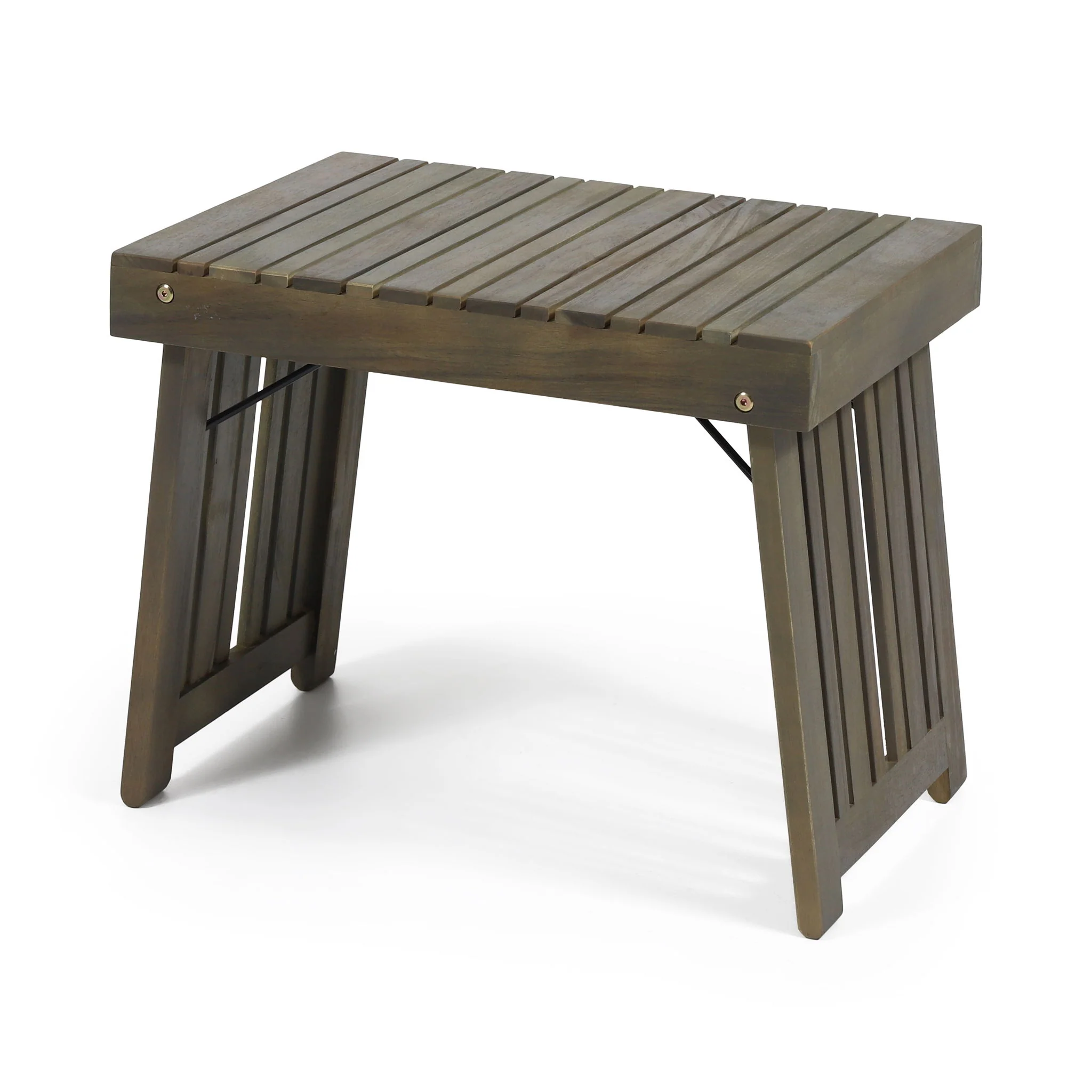 Temptation - Outdoor Foldable Side Table With Slat Design - Image 2