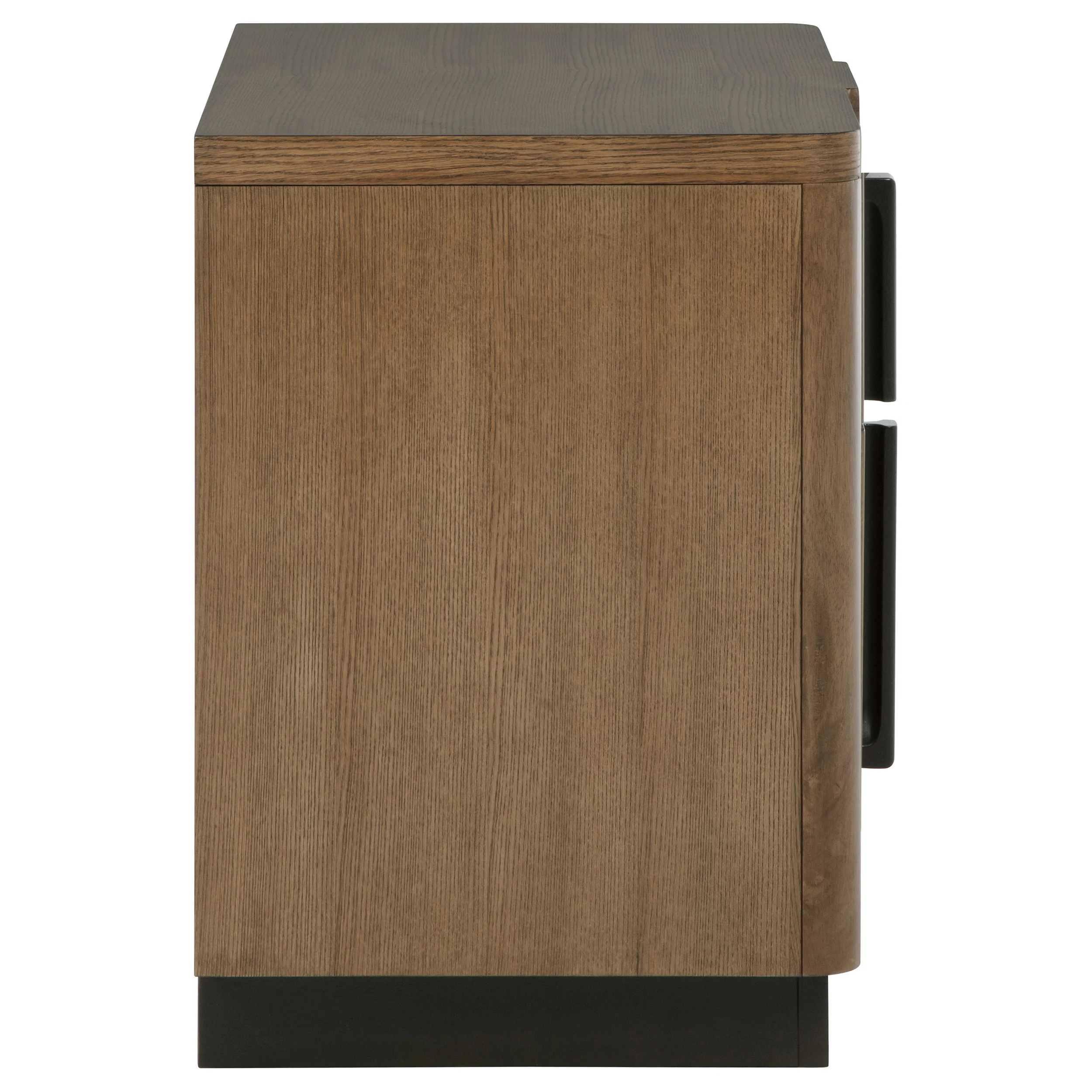 Terrace 2-Drawer Nightstand, Ash Brown - Image 9