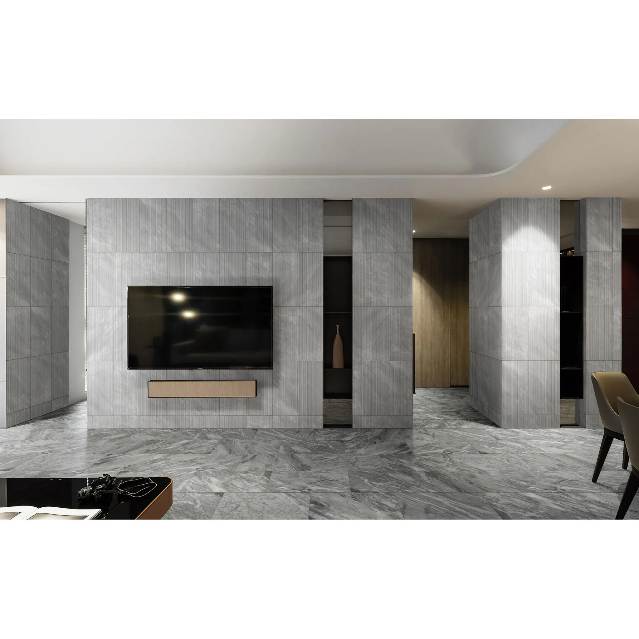 Textured Finished, 3D Tiles For Wall Decoration (Set of 4) - Image 8
