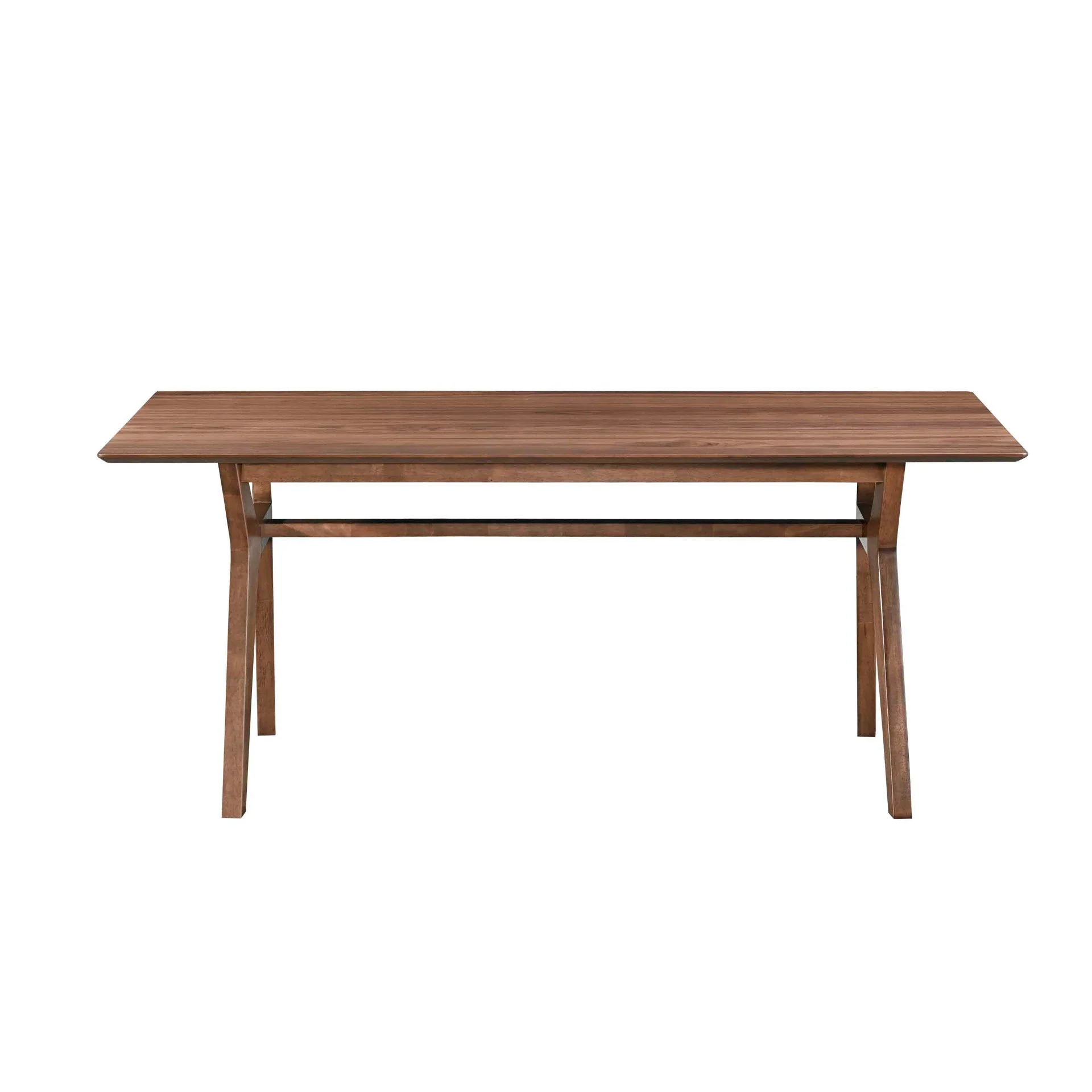 Thea - 70" Rectangular Dining Table - Walnut - Image 6